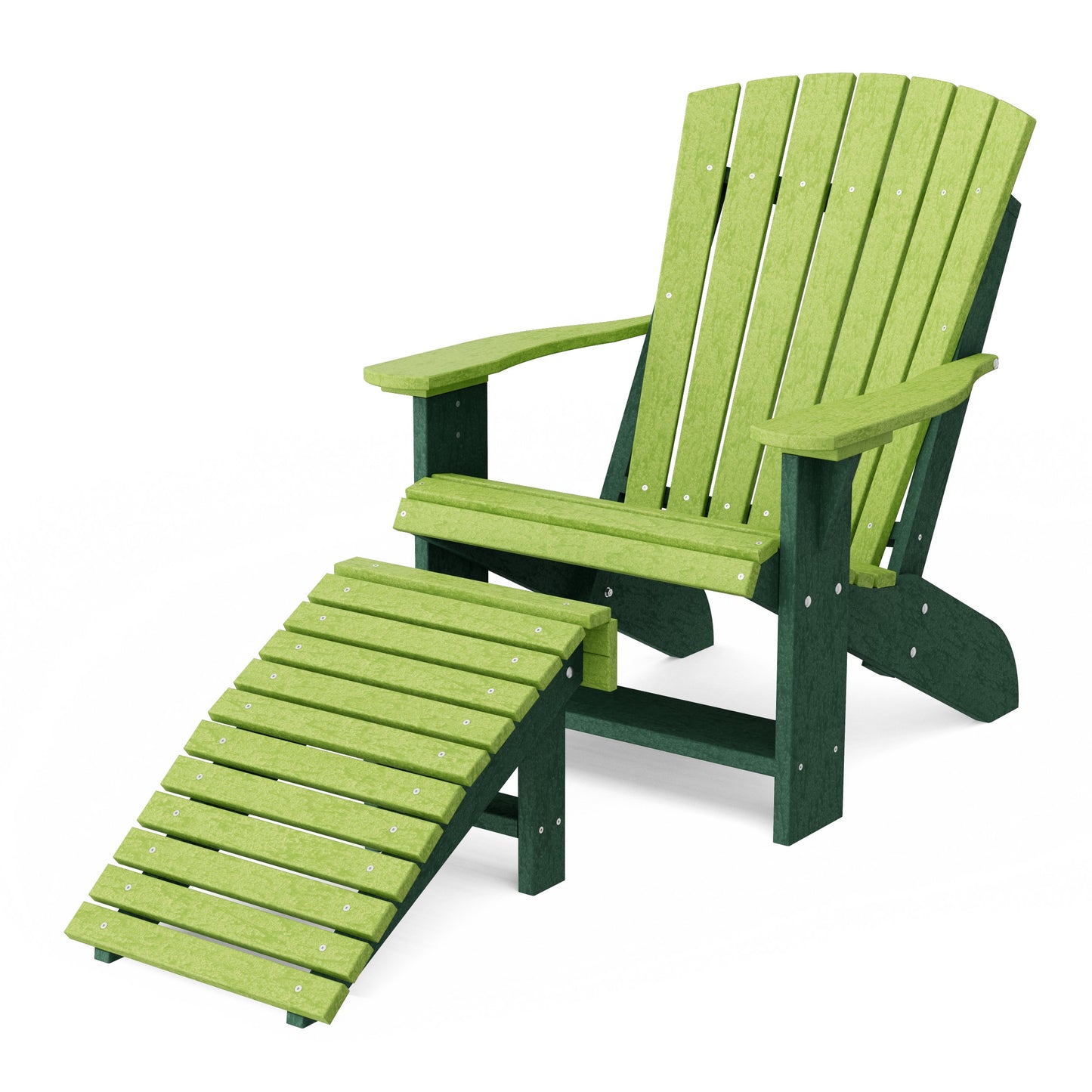 Heritage Adirondack Chair with Footrest