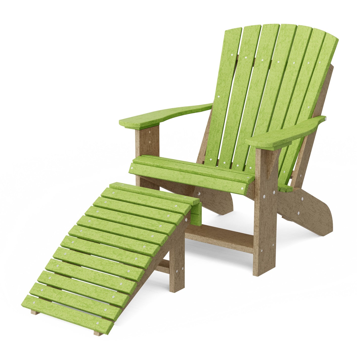 Heritage Adirondack Chair with Footrest