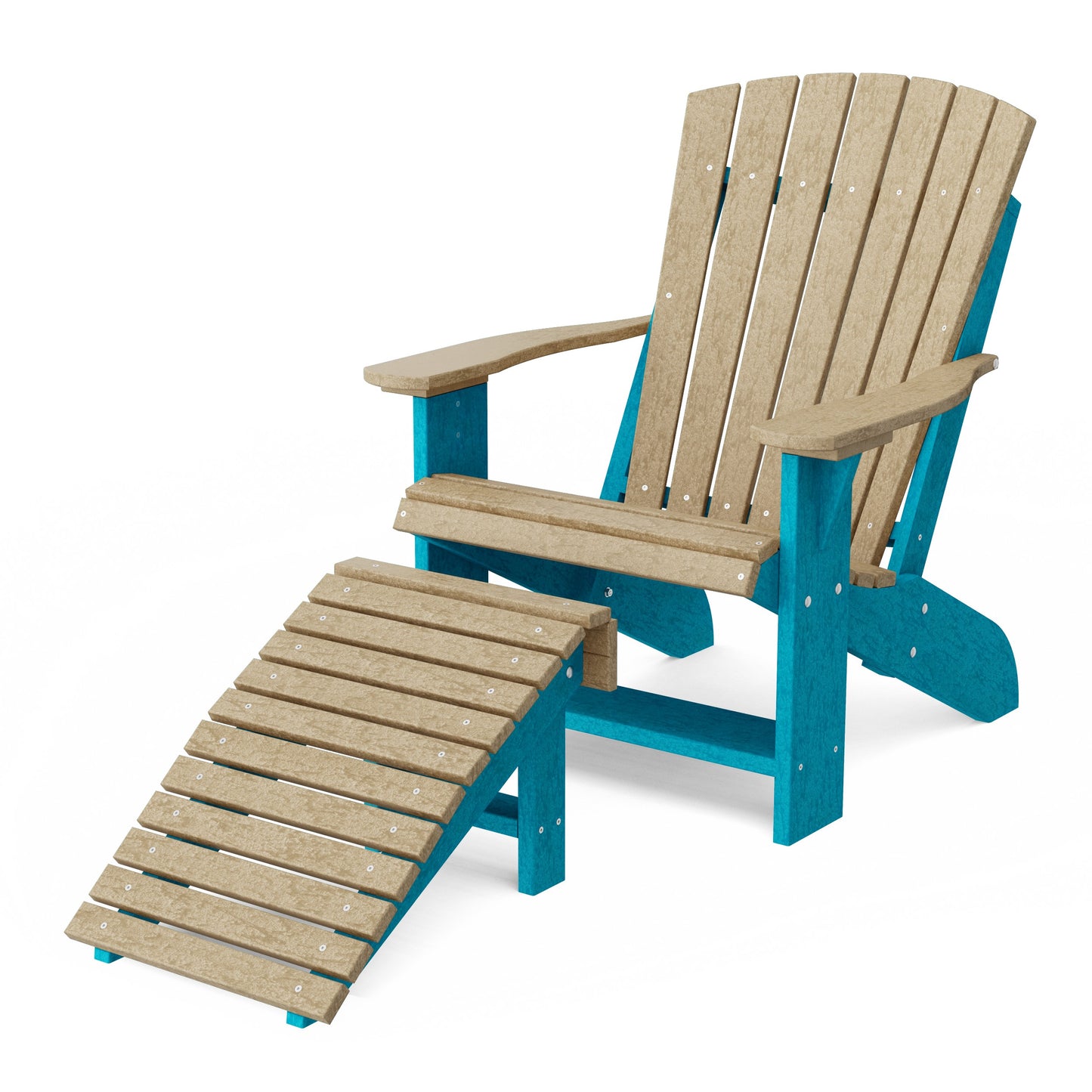 Heritage Adirondack Chair with Footrest