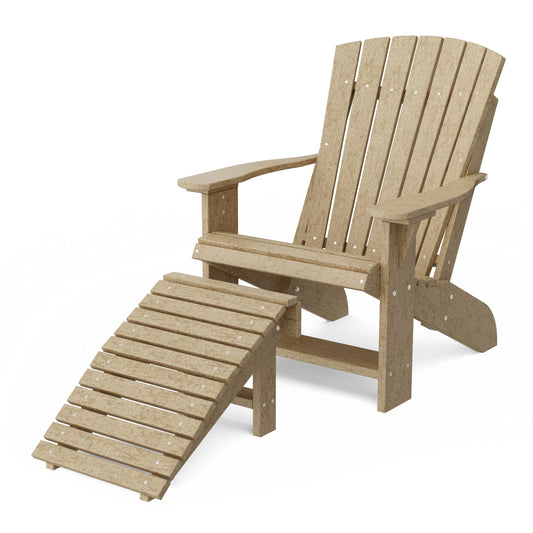 Heritage Adirondack Chair with Footrest