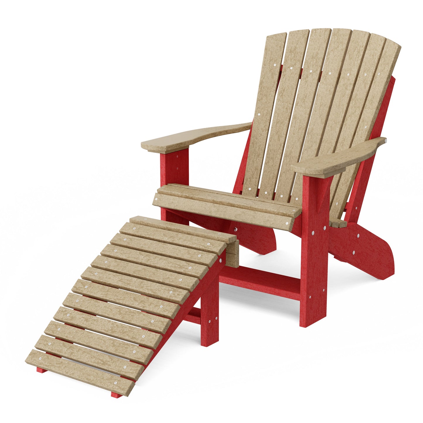 Heritage Adirondack Chair with Footrest