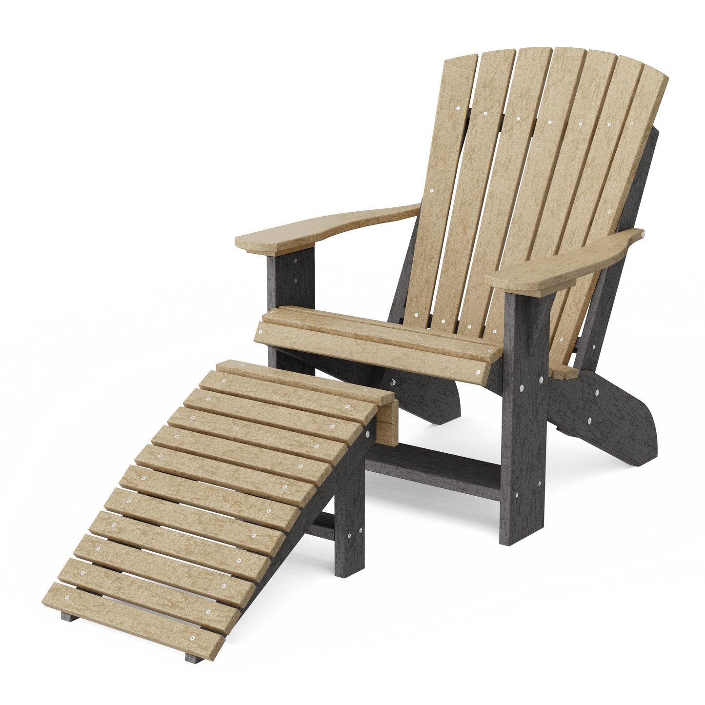 Heritage Adirondack Chair with Footrest