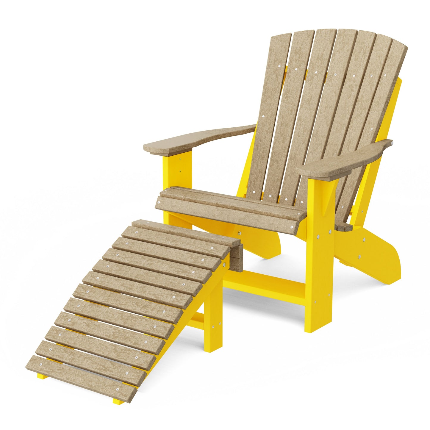Heritage Adirondack Chair with Footrest