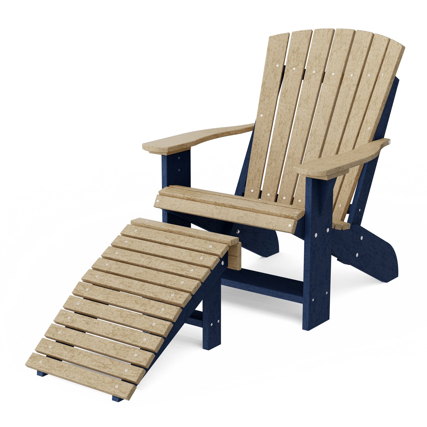 Heritage Adirondack Chair with Footrest