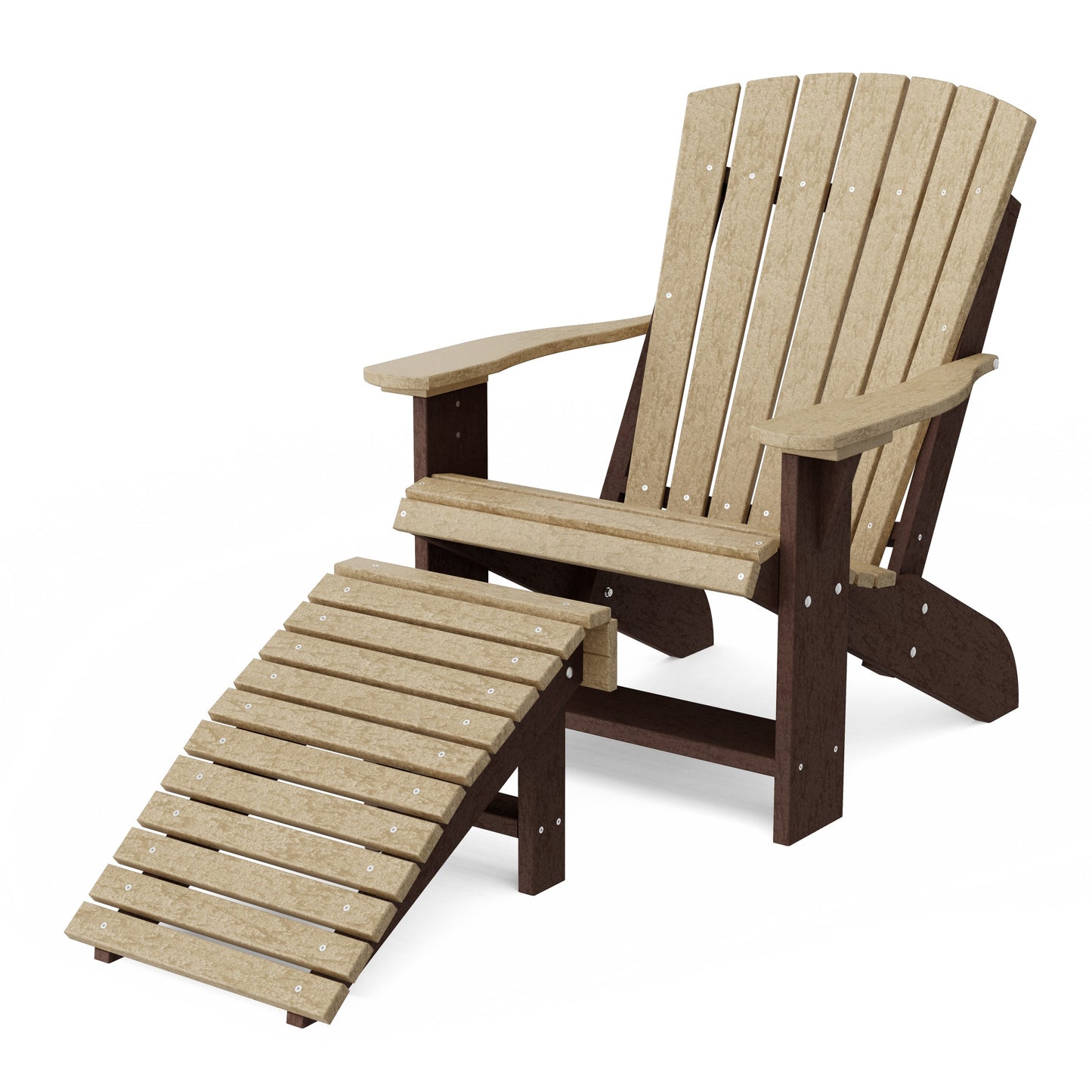 Heritage Adirondack Chair with Footrest