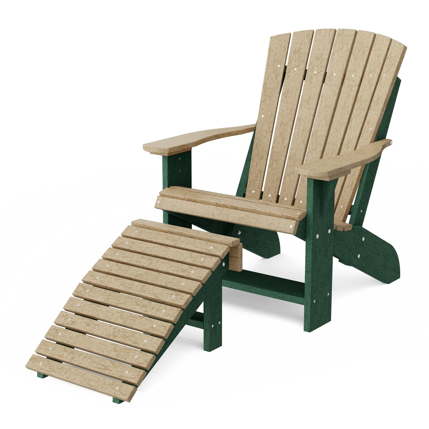 Heritage Adirondack Chair with Footrest