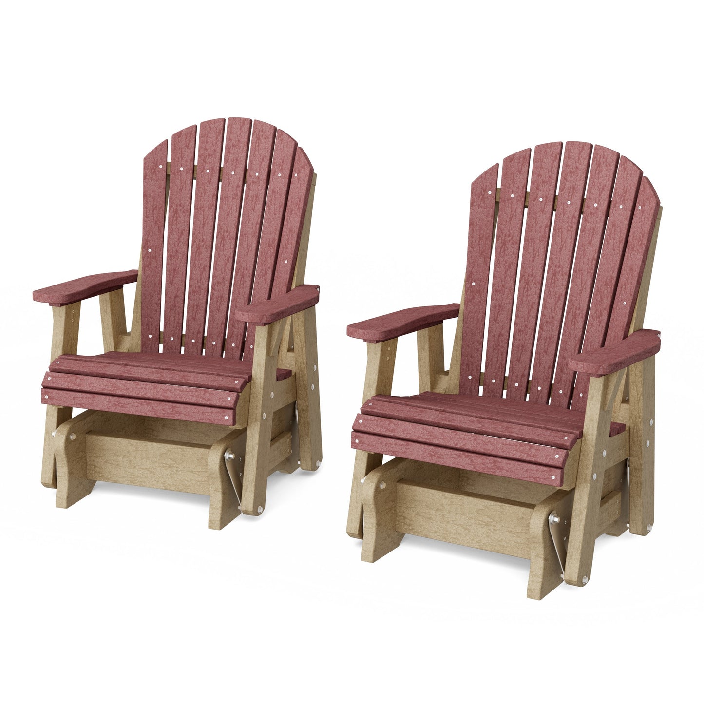 Heritage Adirondack Glider Chair Set of 2