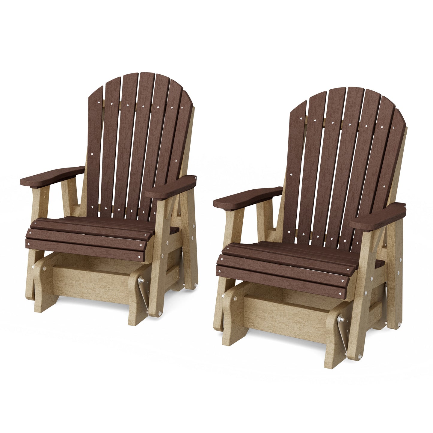 Heritage Adirondack Glider Chair Set of 2