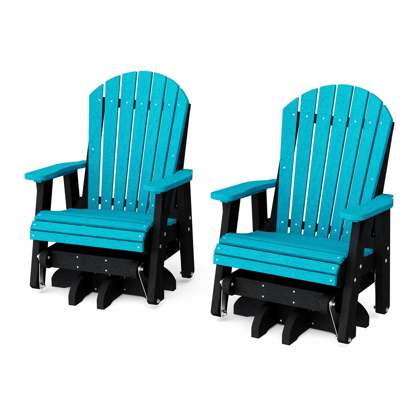 Heritage Adirondack Swivel Glider Chair Set of 2