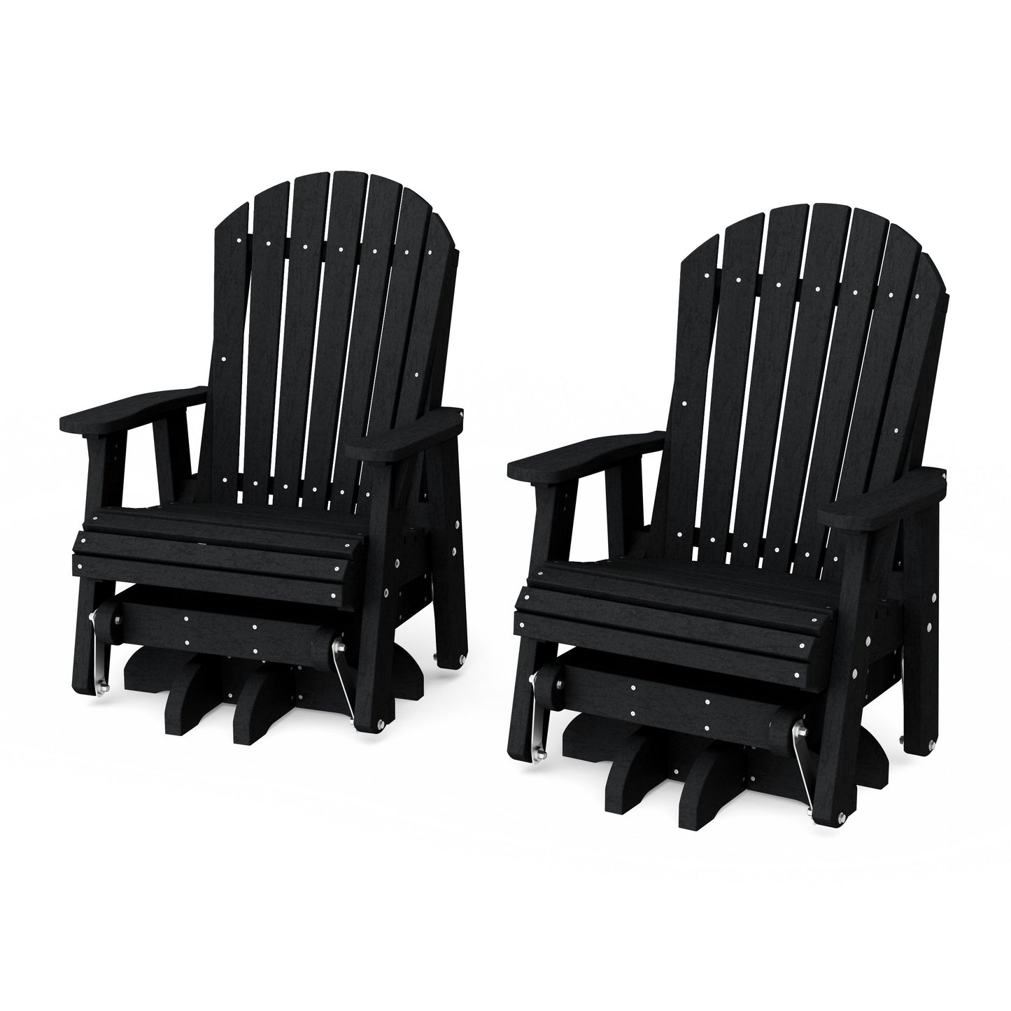 Heritage Adirondack Swivel Glider Chair Set of 2