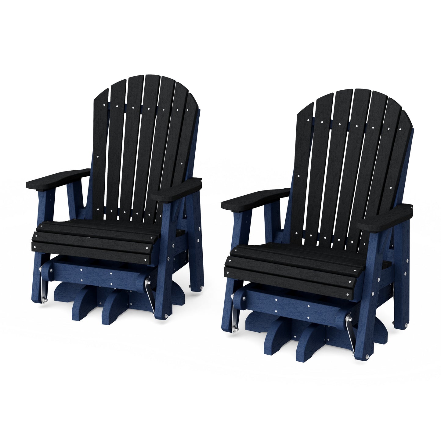 Heritage Adirondack Swivel Glider Chair Set of 2