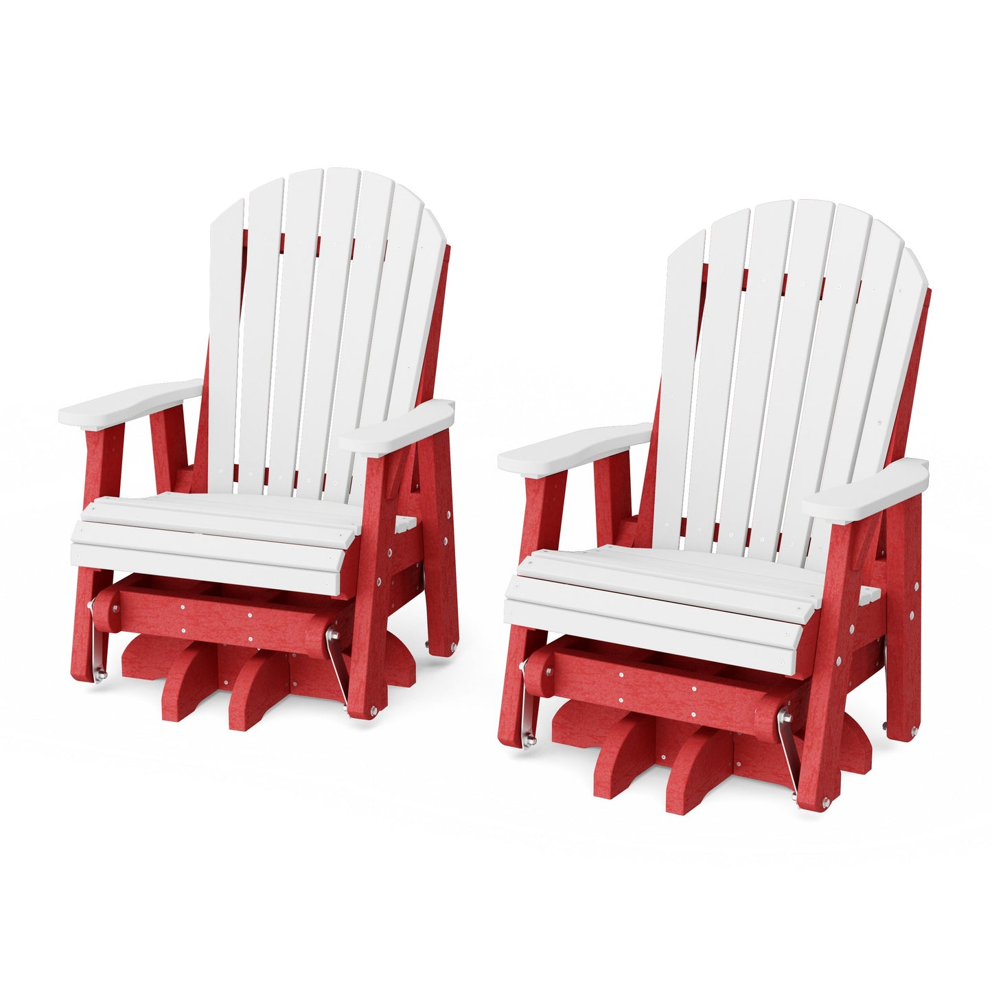 Heritage Adirondack Swivel Glider Chair Set of 2
