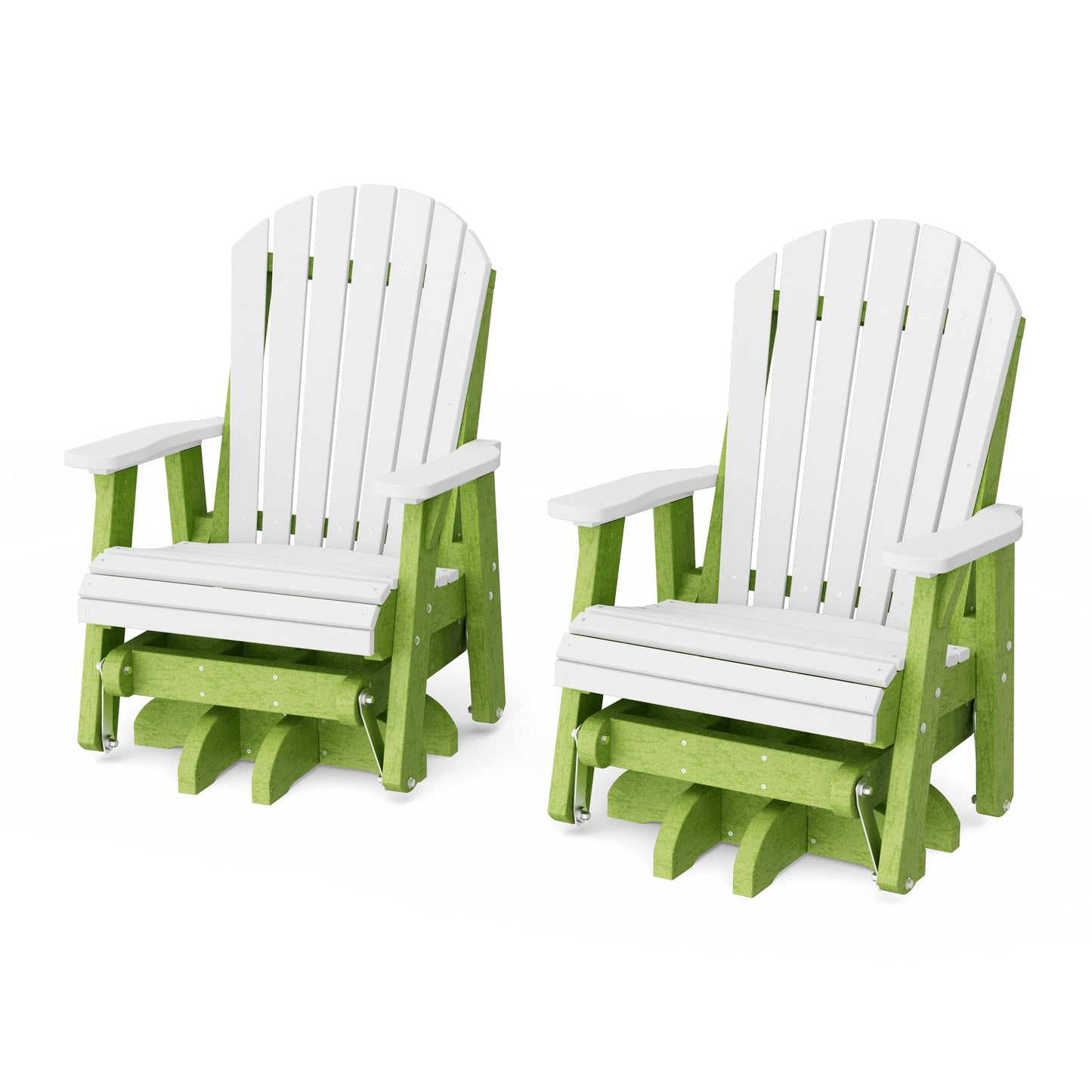 Heritage Adirondack Swivel Glider Chair Set of 2