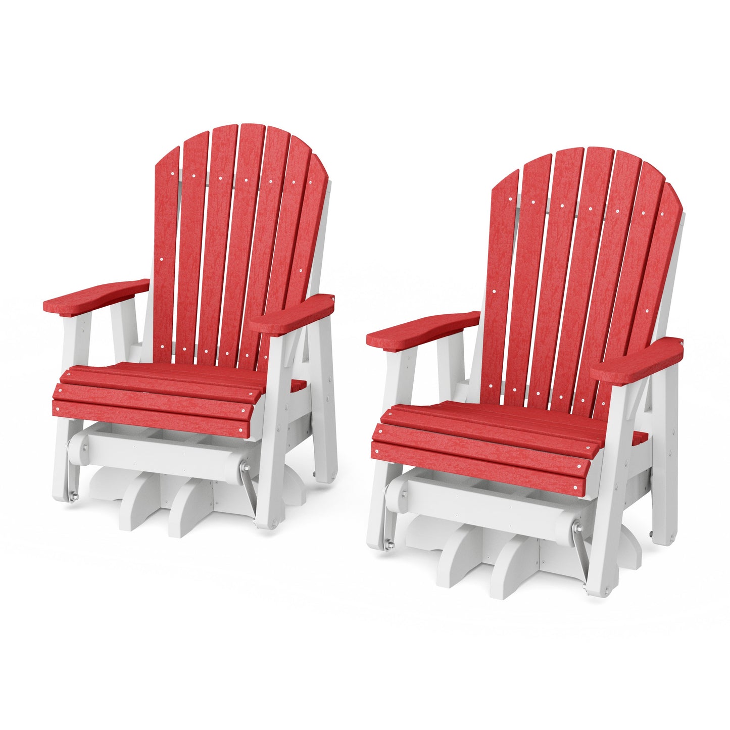 Heritage Adirondack Swivel Glider Chair Set of 2