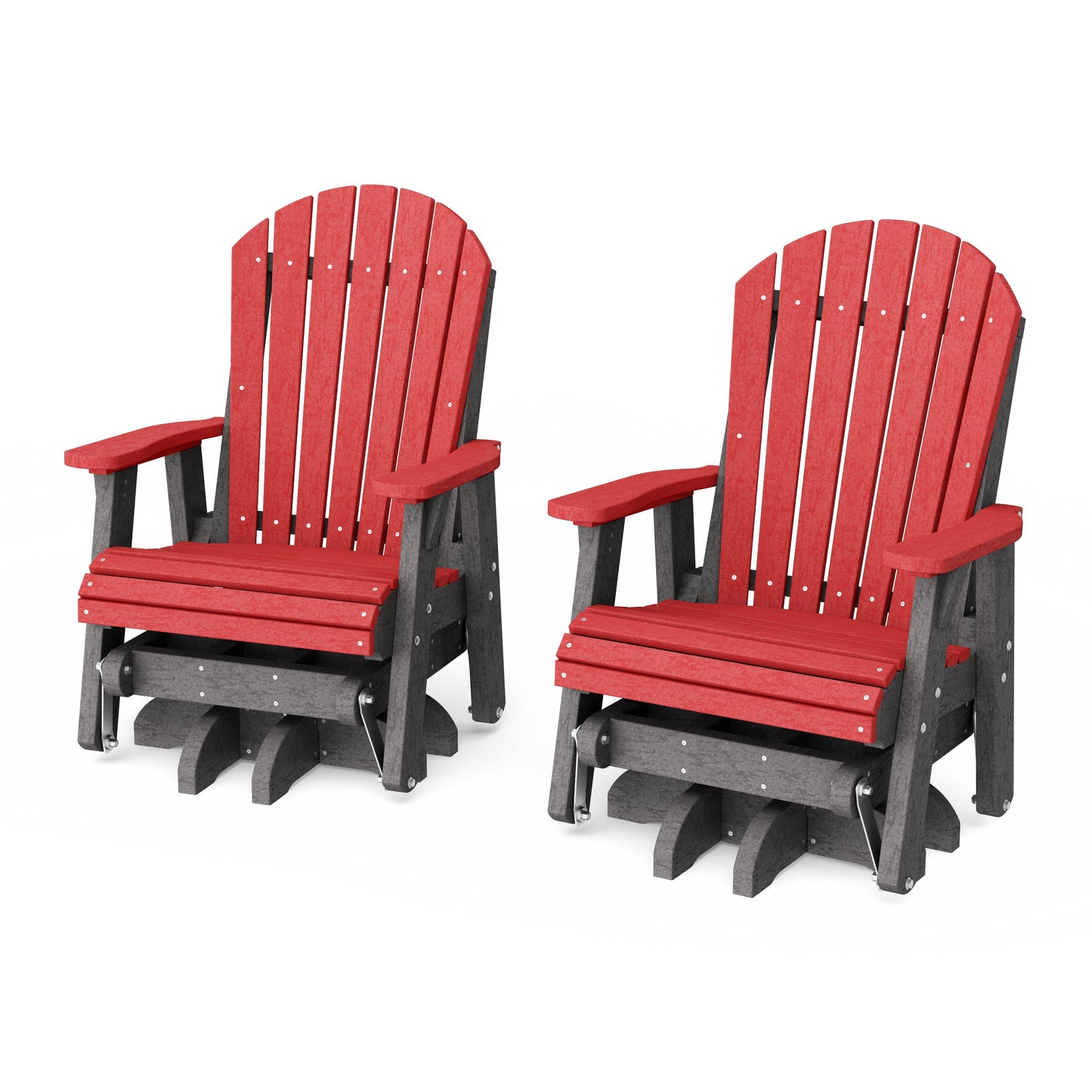 Heritage Adirondack Swivel Glider Chair Set of 2