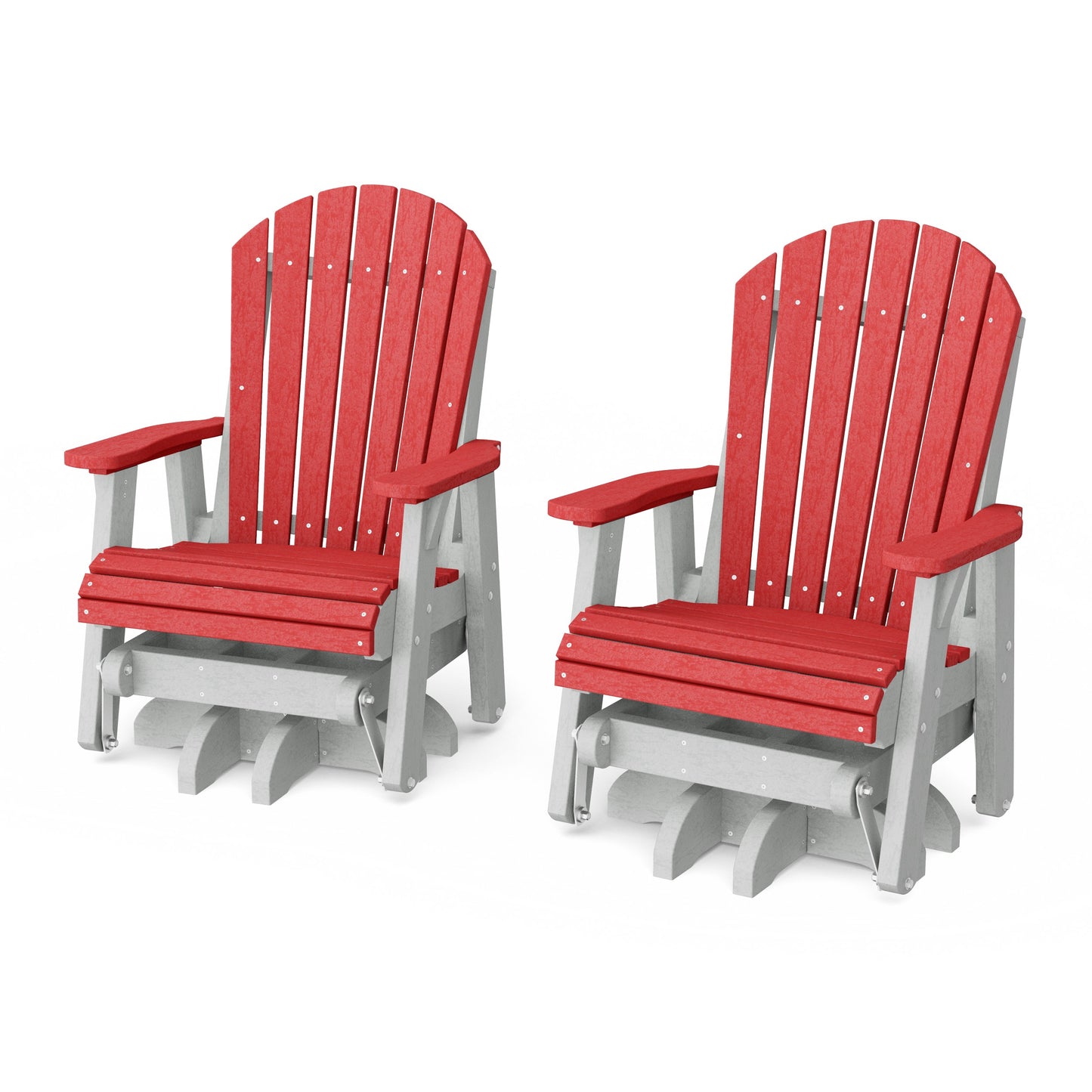 Heritage Adirondack Swivel Glider Chair Set of 2
