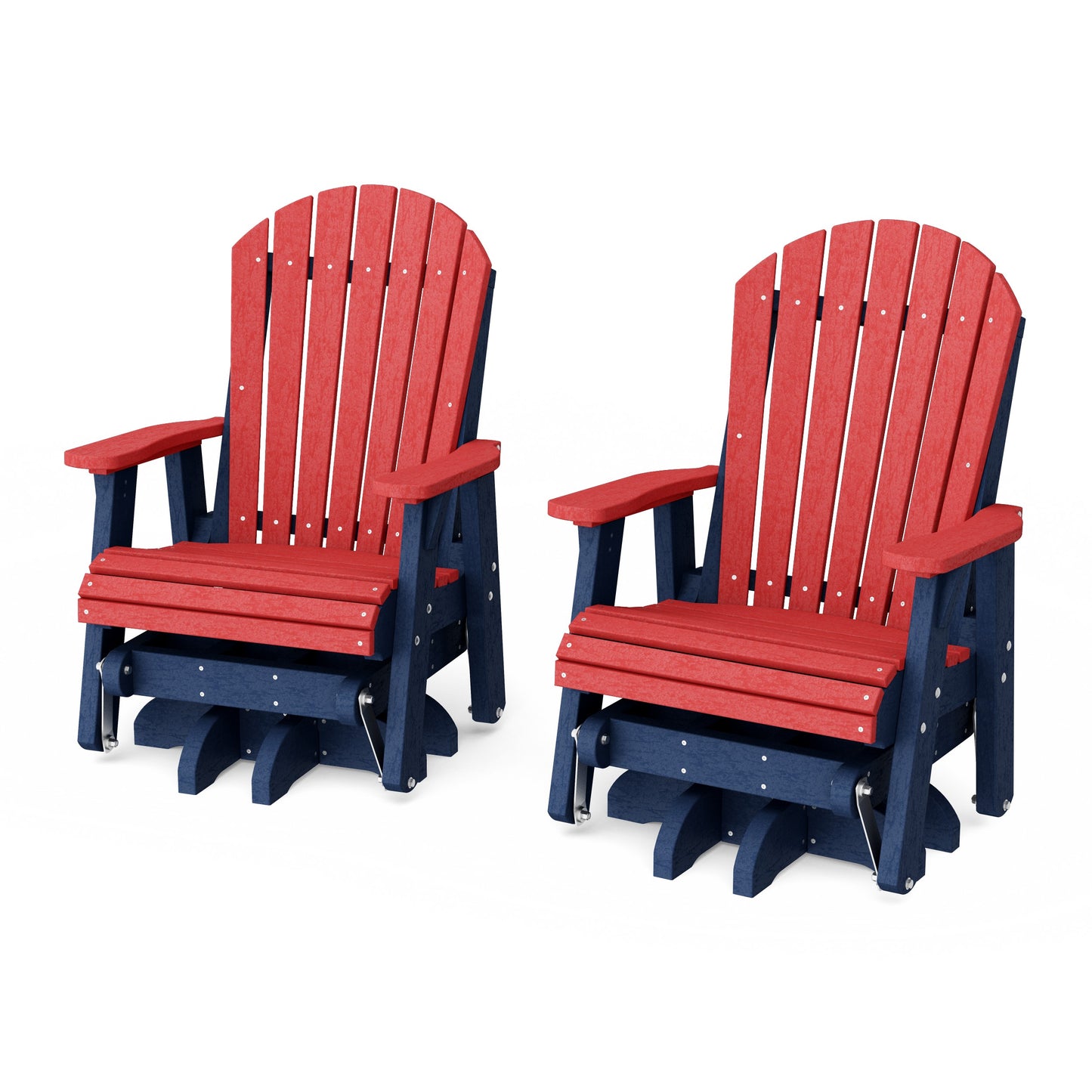 Heritage Adirondack Swivel Glider Chair Set of 2