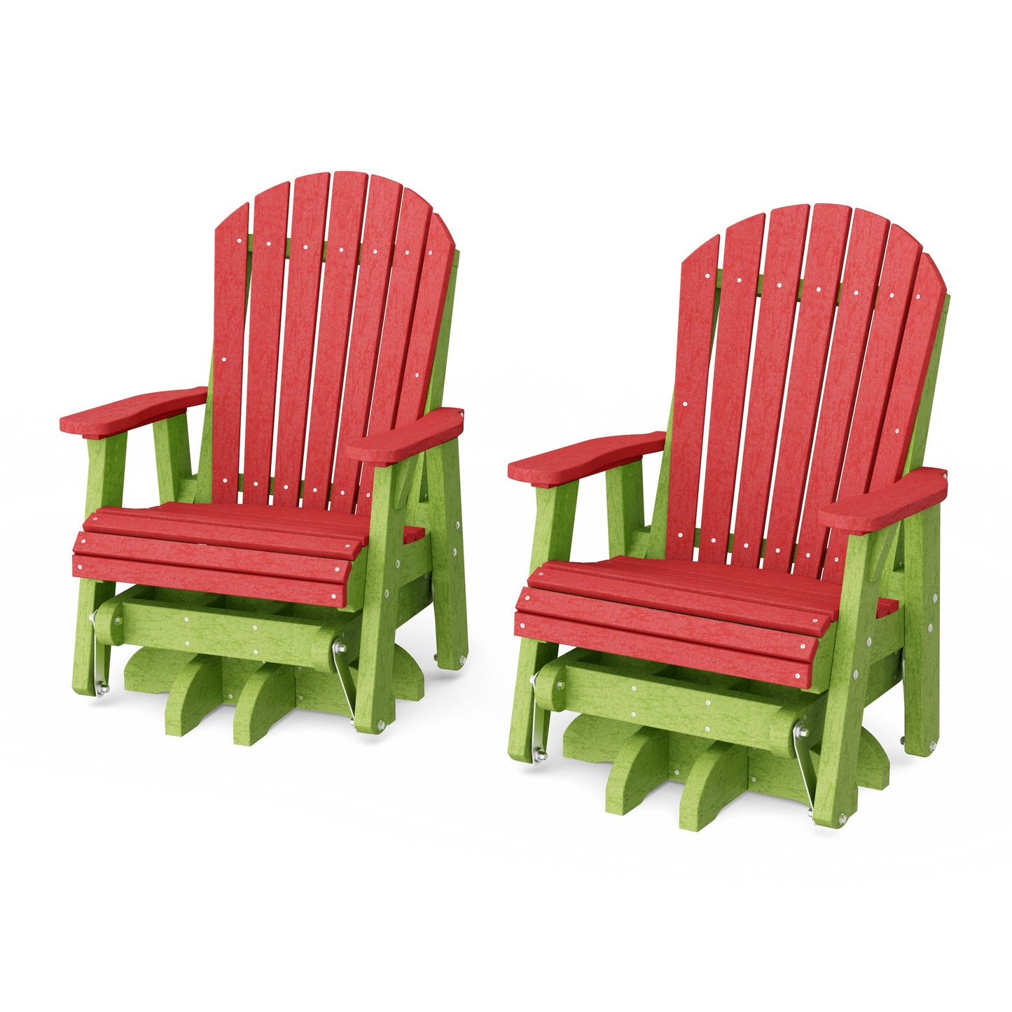 Heritage Adirondack Swivel Glider Chair Set of 2