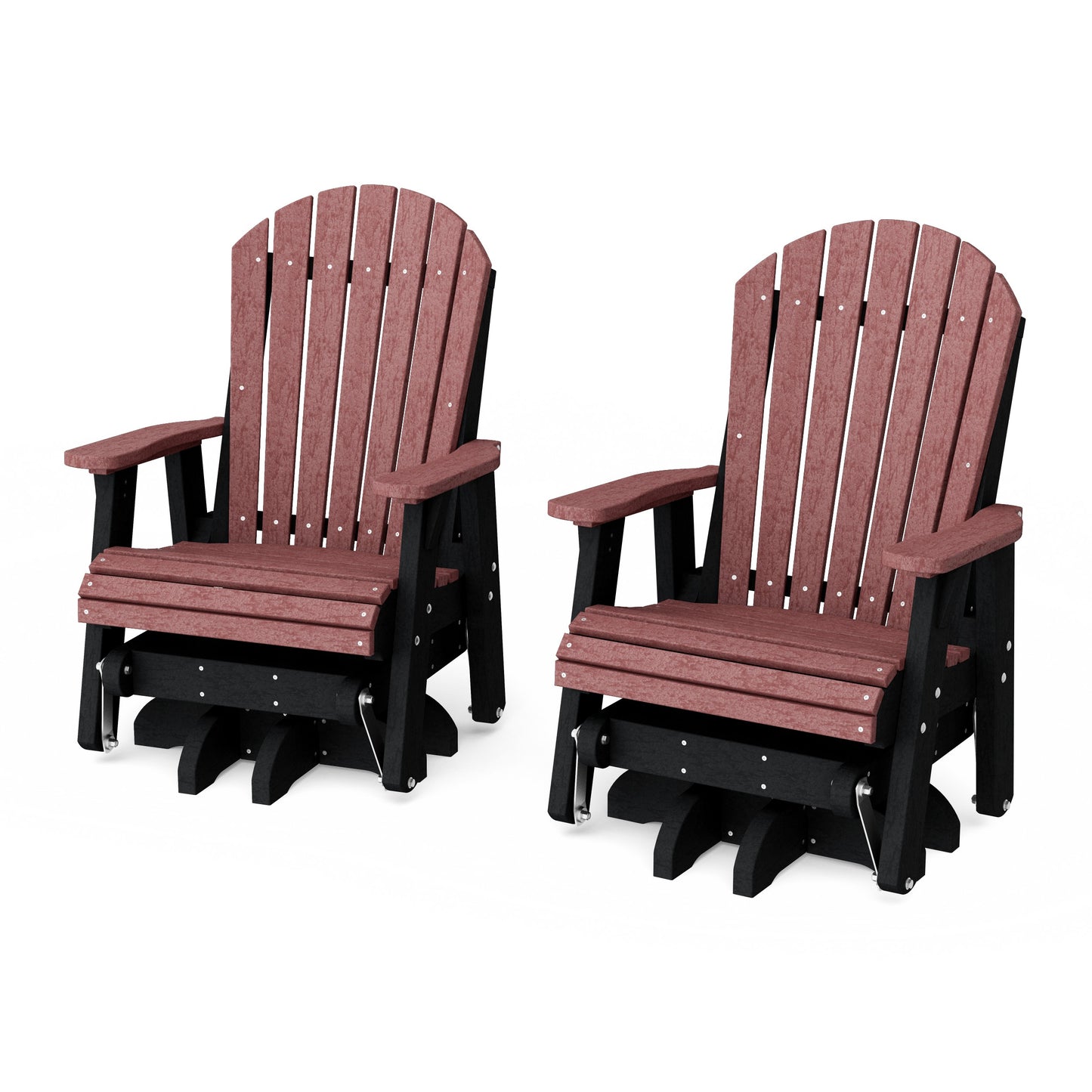 Heritage Adirondack Swivel Glider Chair Set of 2
