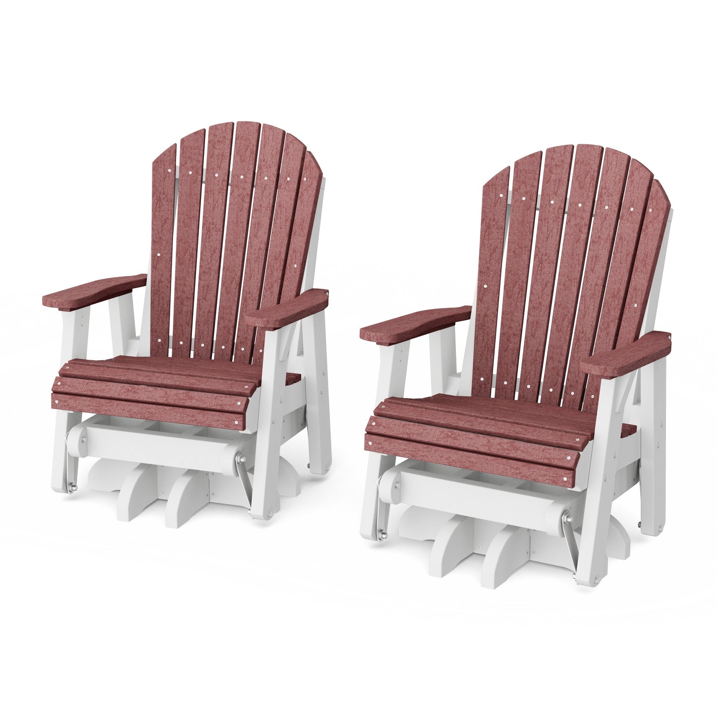 Heritage Adirondack Swivel Glider Chair Set of 2