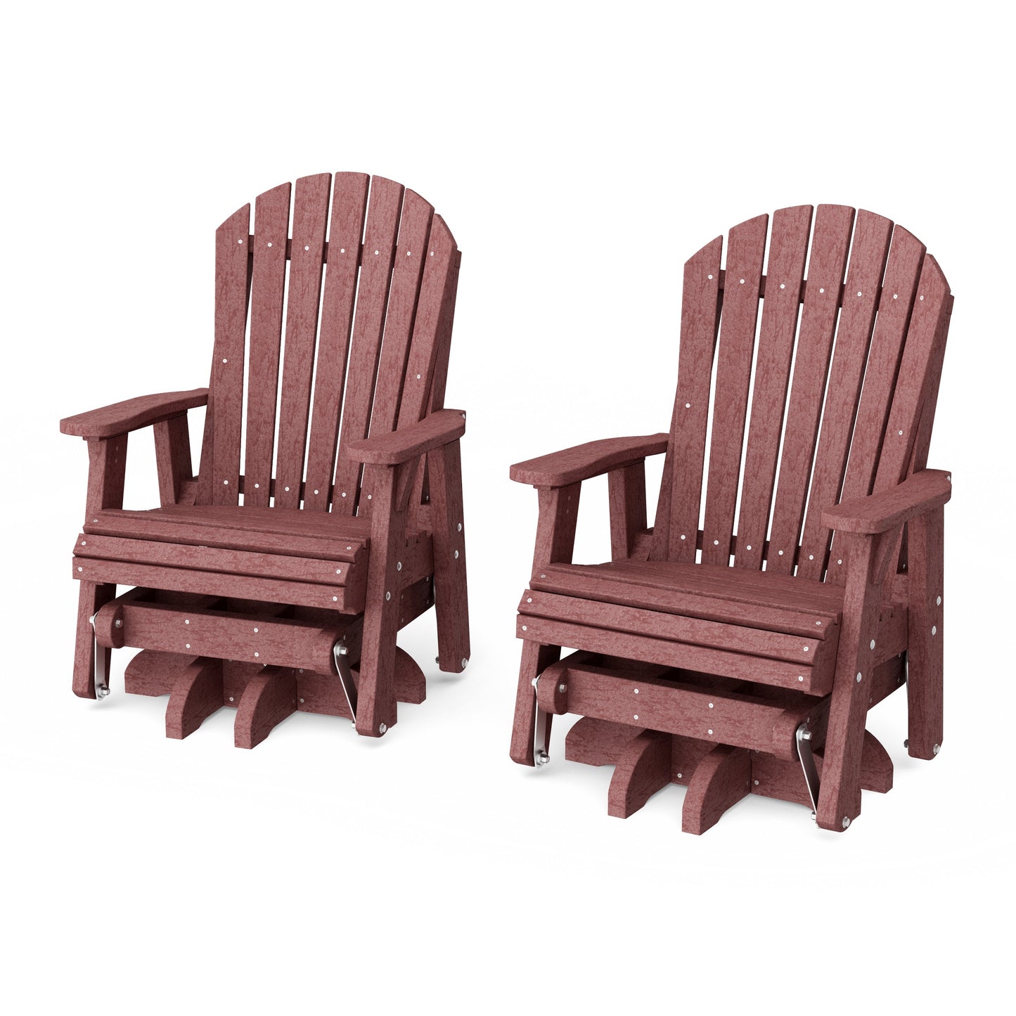 Heritage Adirondack Swivel Glider Chair Set of 2