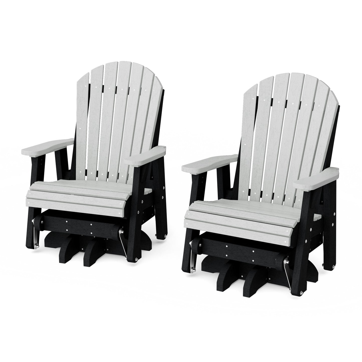 Heritage Adirondack Swivel Glider Chair Set of 2