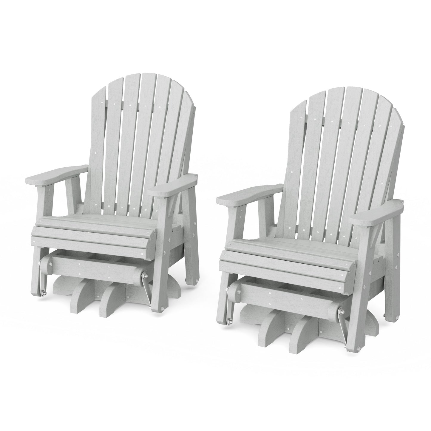 Heritage Adirondack Swivel Glider Chair Set of 2