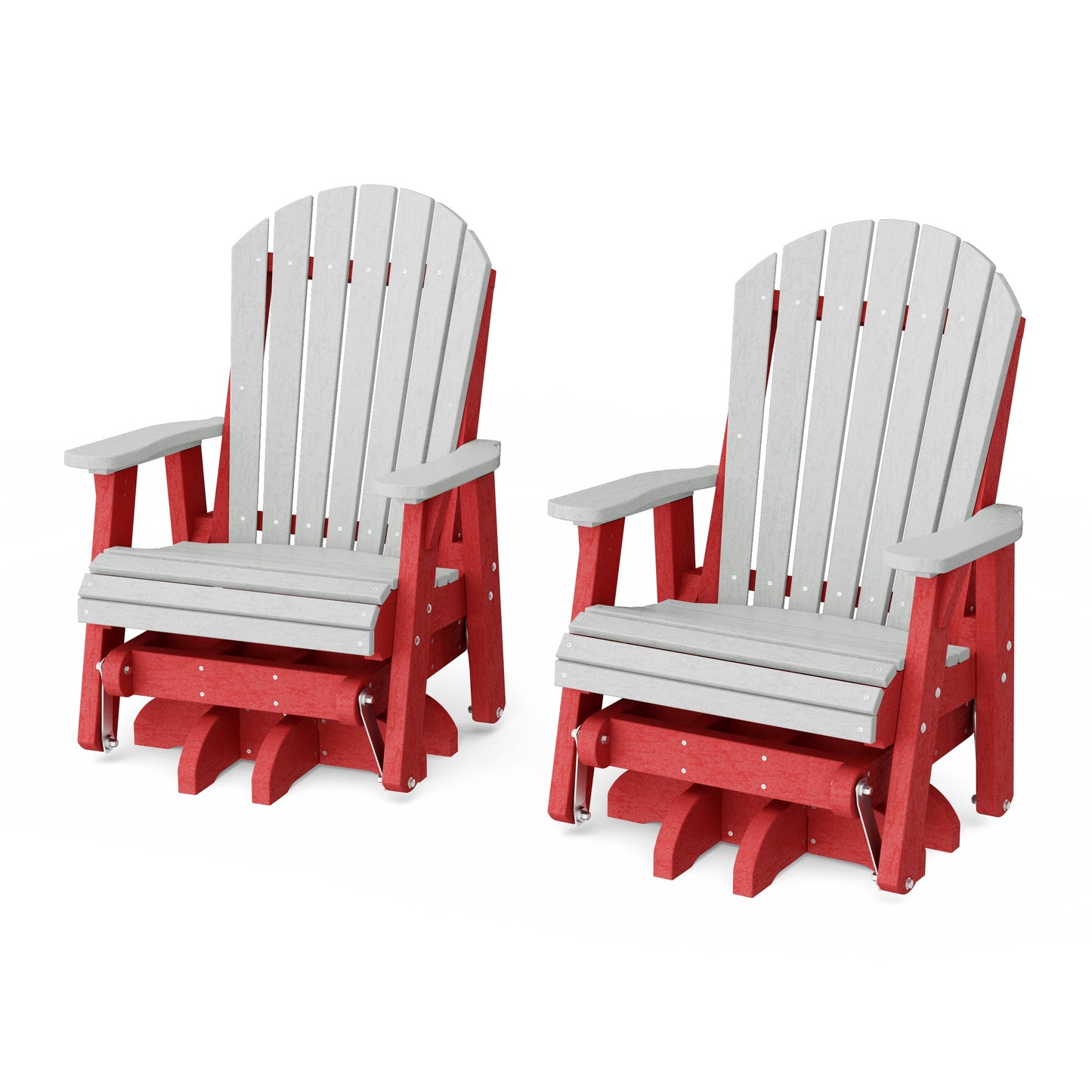 Heritage Adirondack Swivel Glider Chair Set of 2