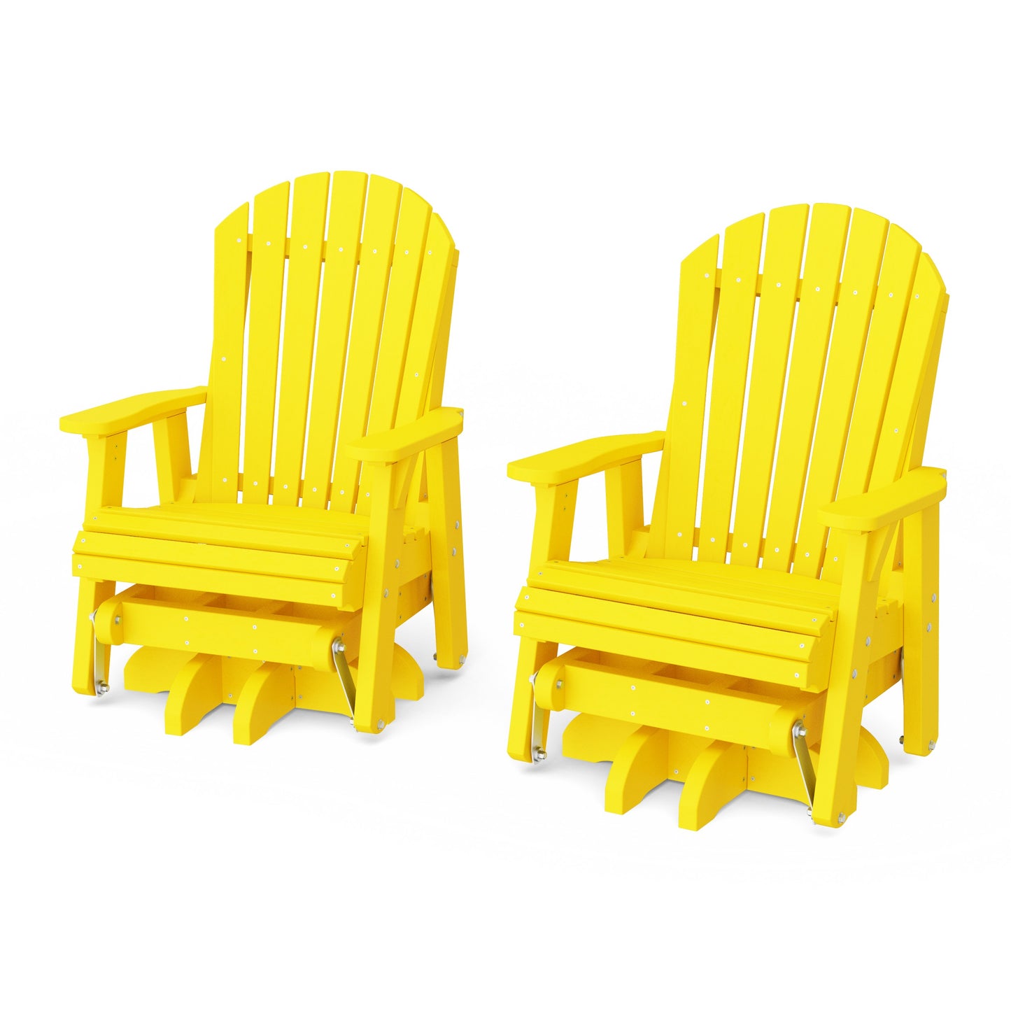 Heritage Adirondack Swivel Glider Chair Set of 2