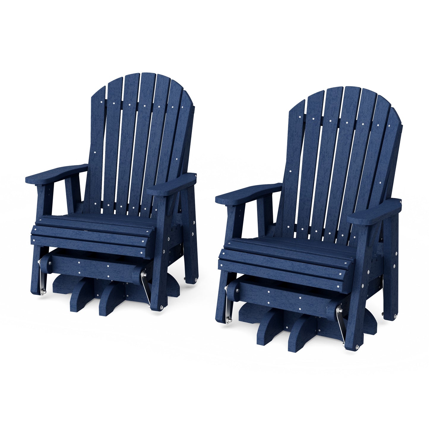 Heritage Adirondack Swivel Glider Chair Set of 2