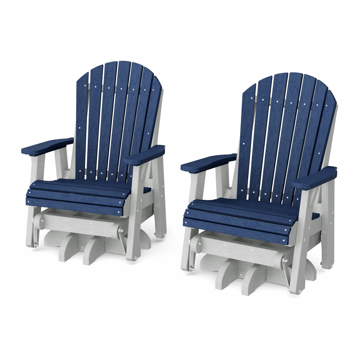 Heritage Adirondack Swivel Glider Chair Set of 2