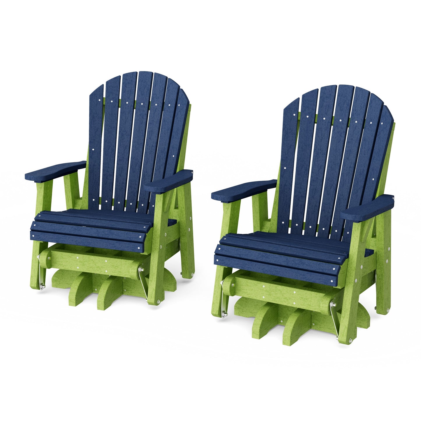Heritage Adirondack Swivel Glider Chair Set of 2