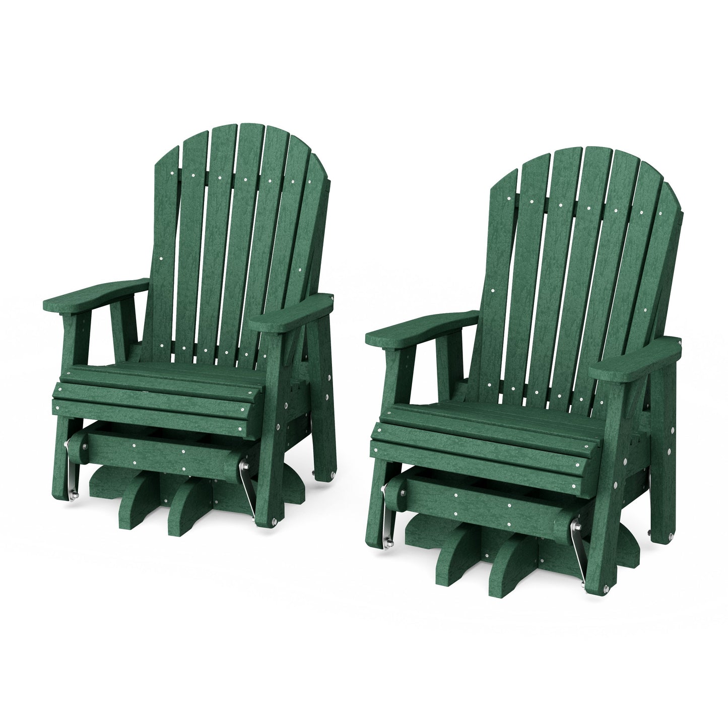 Heritage Adirondack Swivel Glider Chair Set of 2