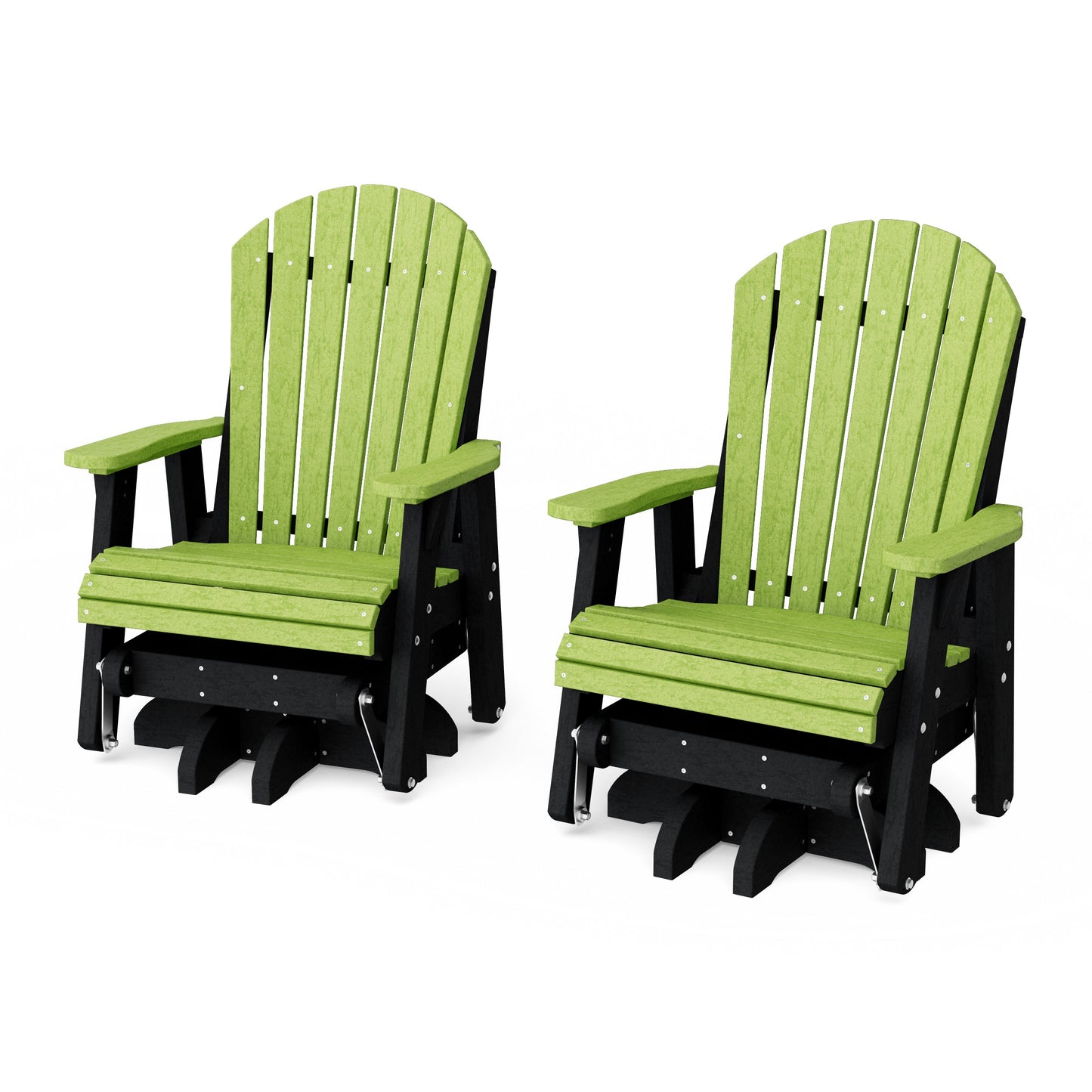 Heritage Adirondack Swivel Glider Chair Set of 2