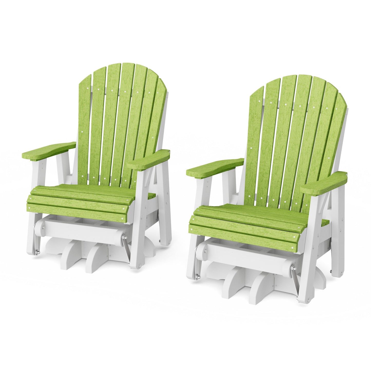 Heritage Adirondack Swivel Glider Chair Set of 2