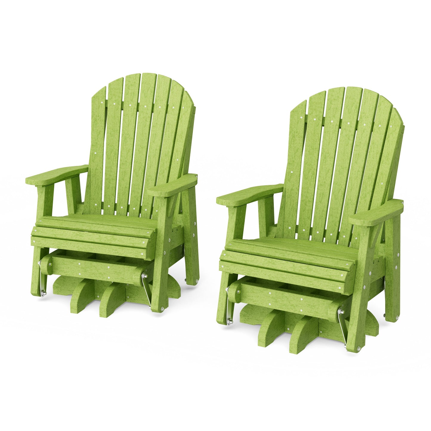 Heritage Adirondack Swivel Glider Chair Set of 2