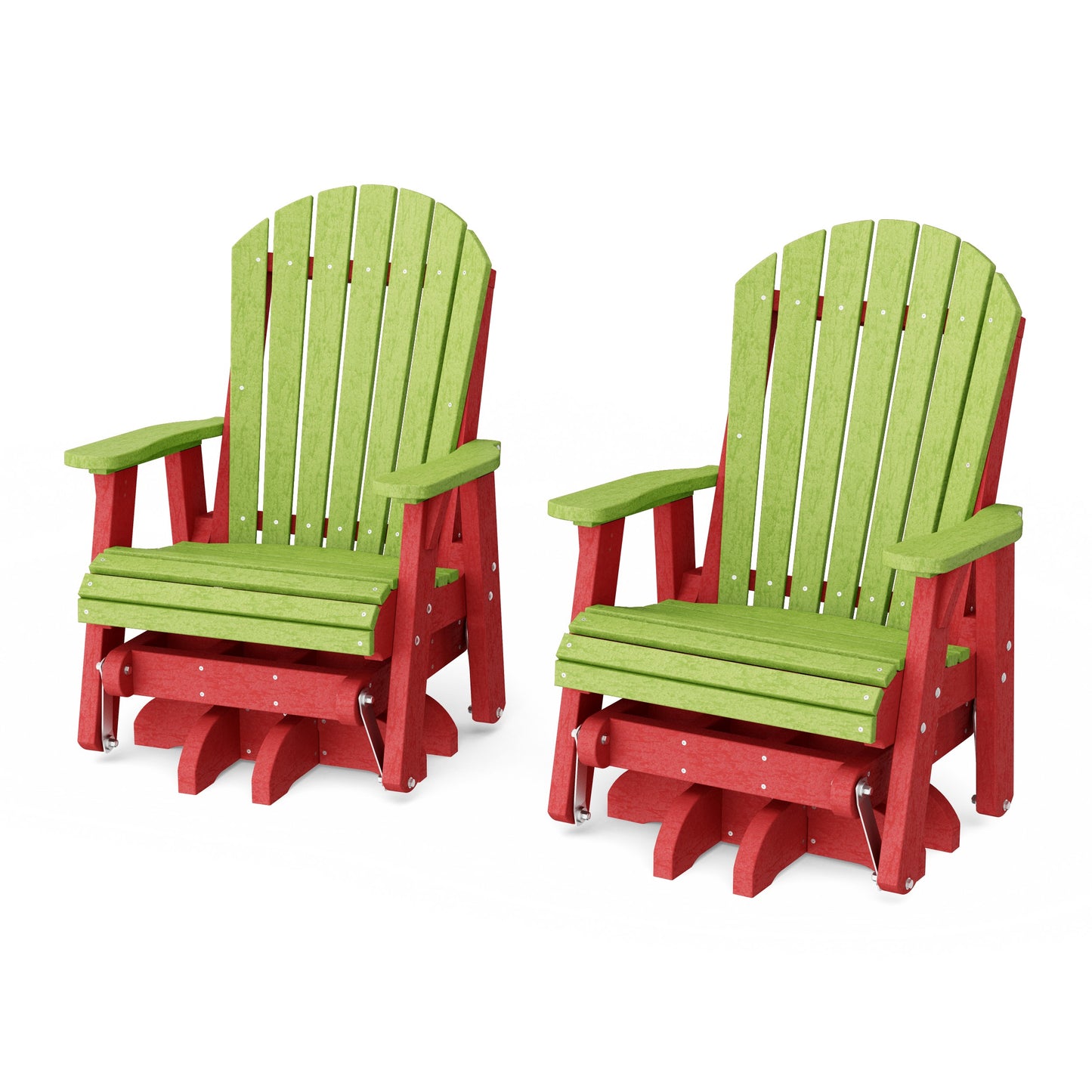 Heritage Adirondack Swivel Glider Chair Set of 2