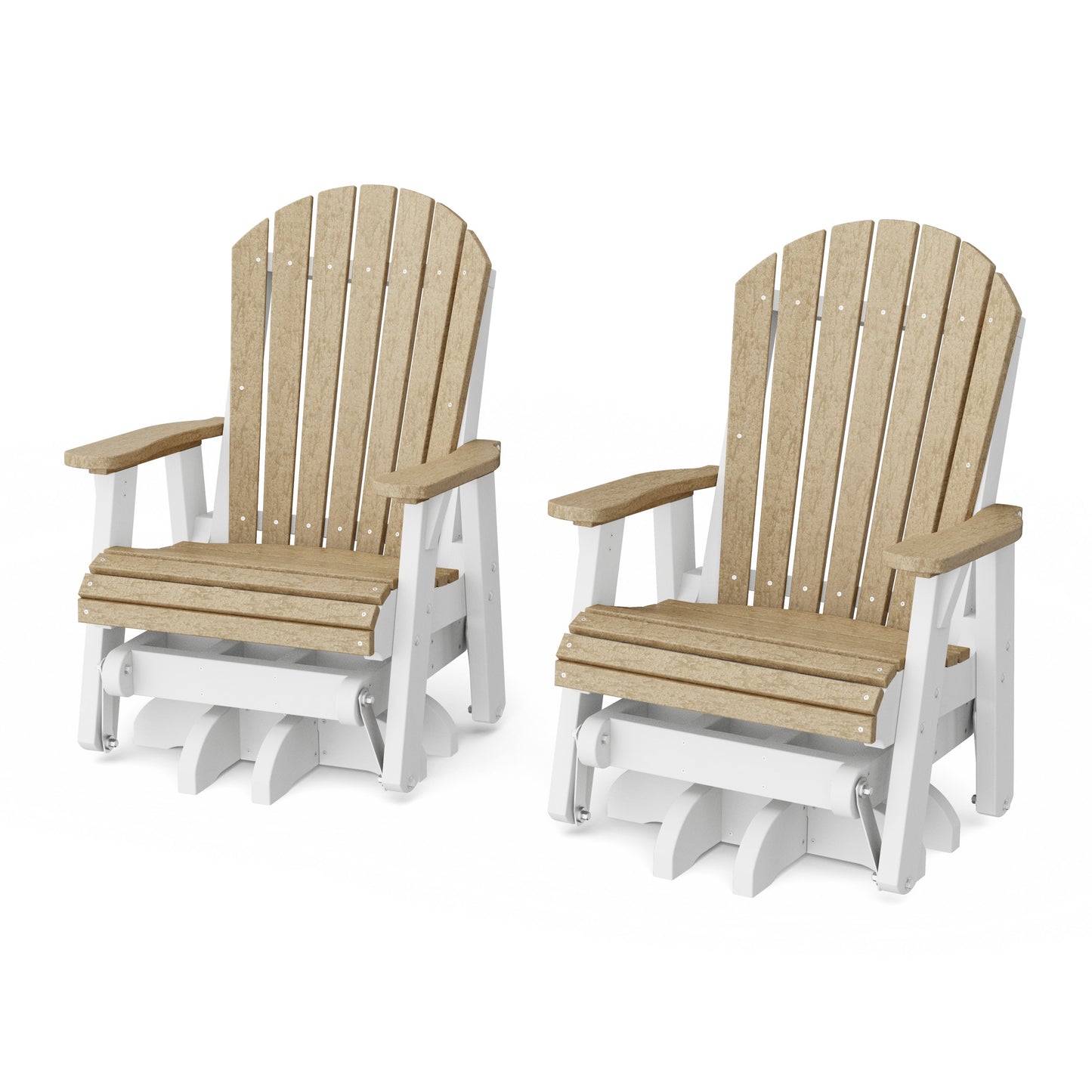 Heritage Adirondack Swivel Glider Chair Set of 2