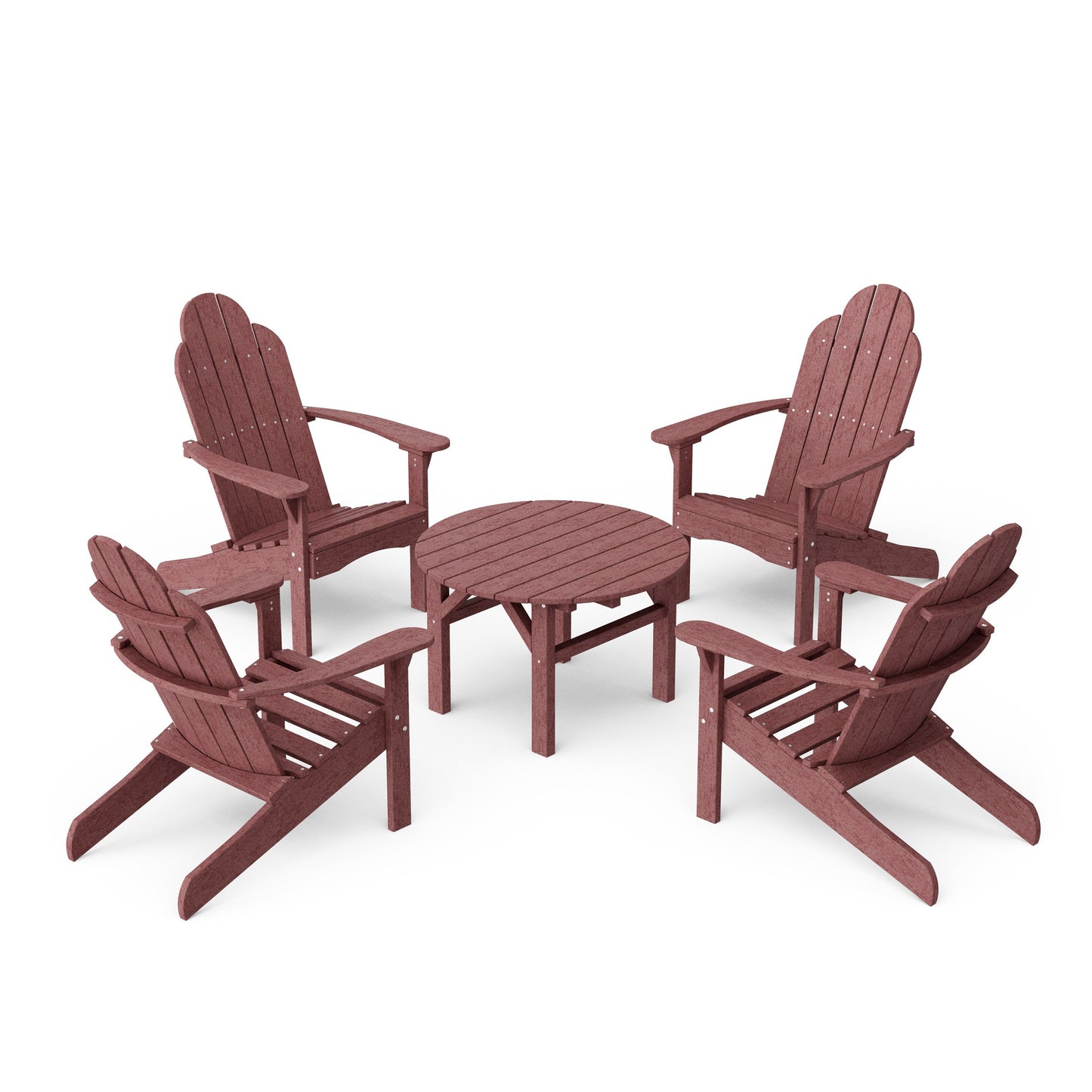 Classic 5-Piece Adirondack Conversation Set