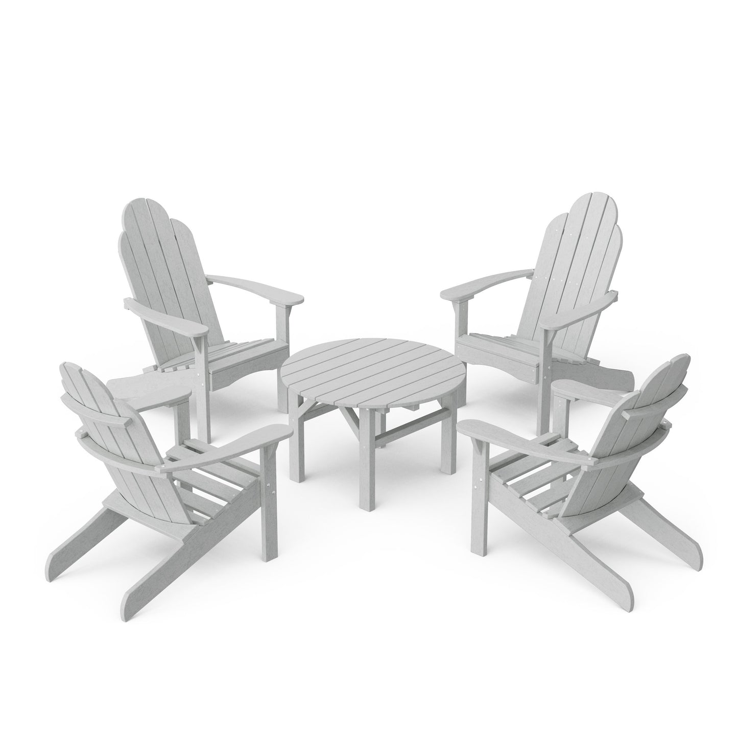 Classic 5-Piece Adirondack Conversation Set