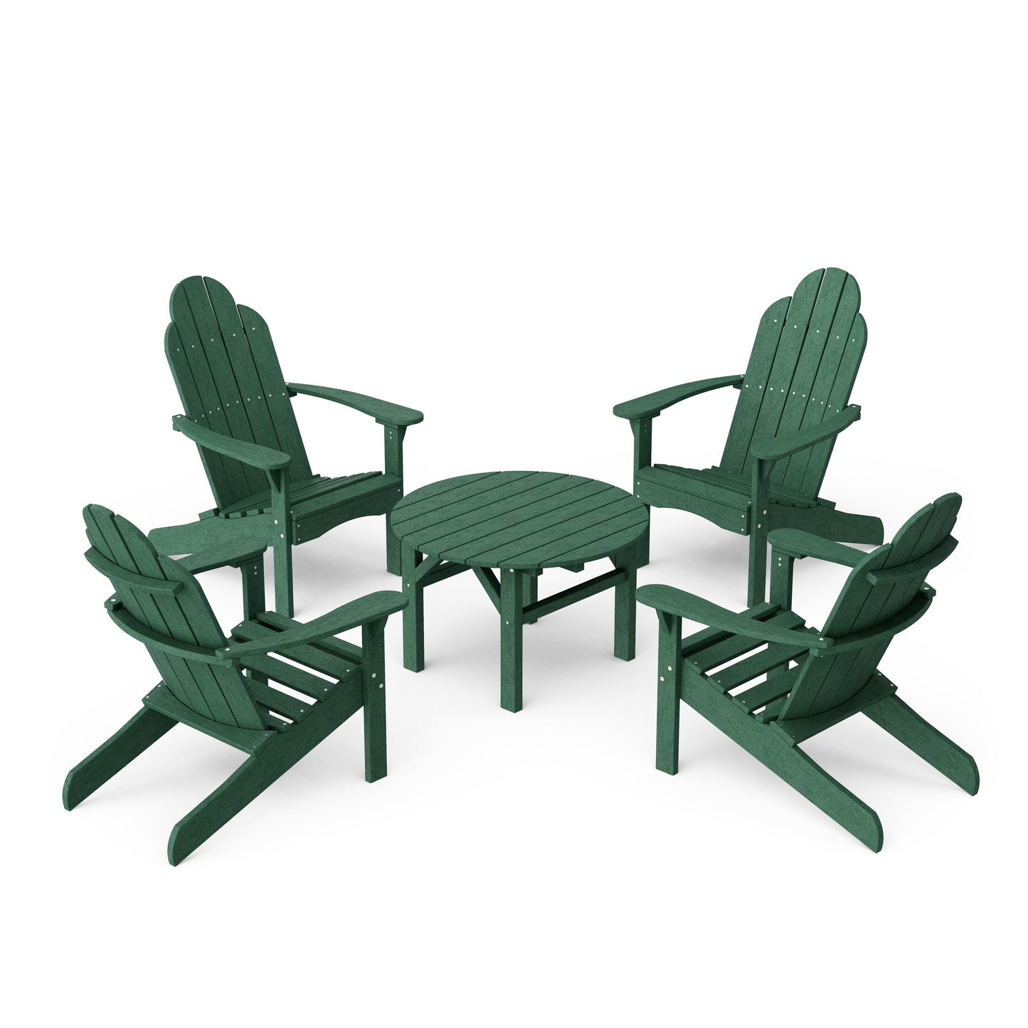 Classic 5-Piece Adirondack Conversation Set