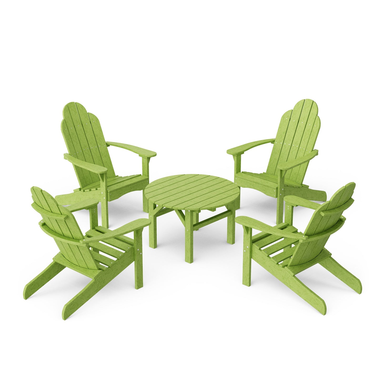 Classic 5-Piece Adirondack Conversation Set