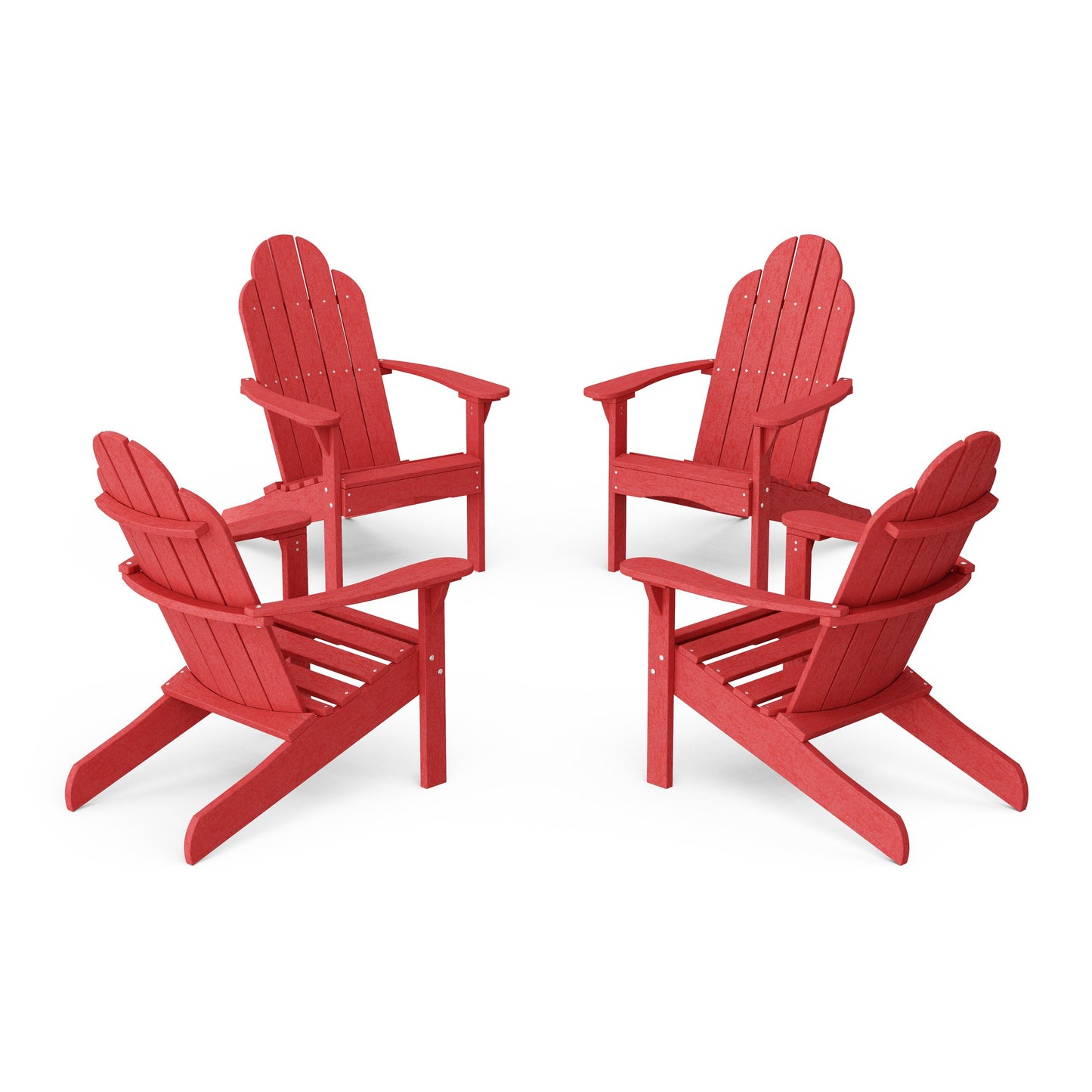 Classic Adirondack Chairs Set of 4