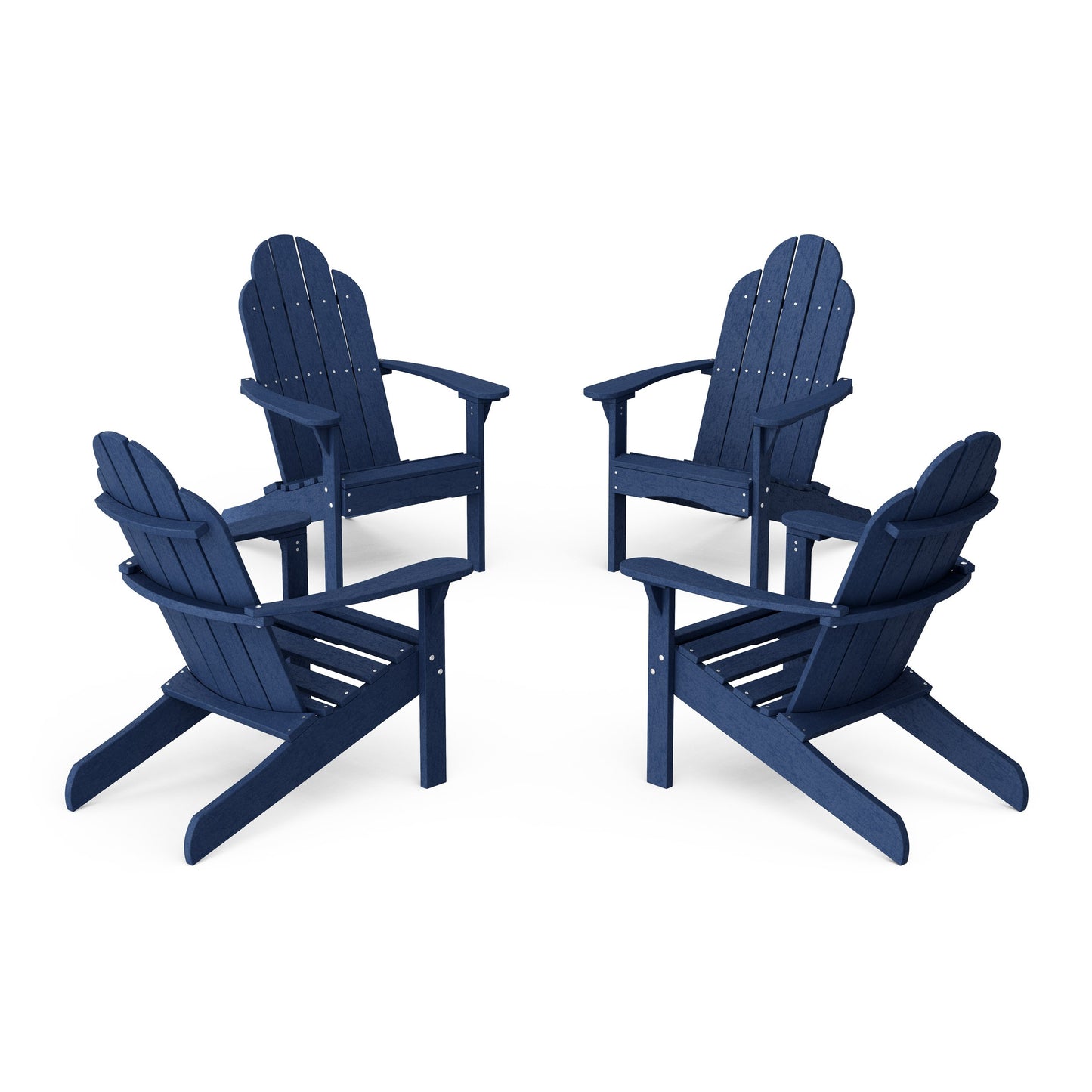 Classic Adirondack Chairs Set of 4