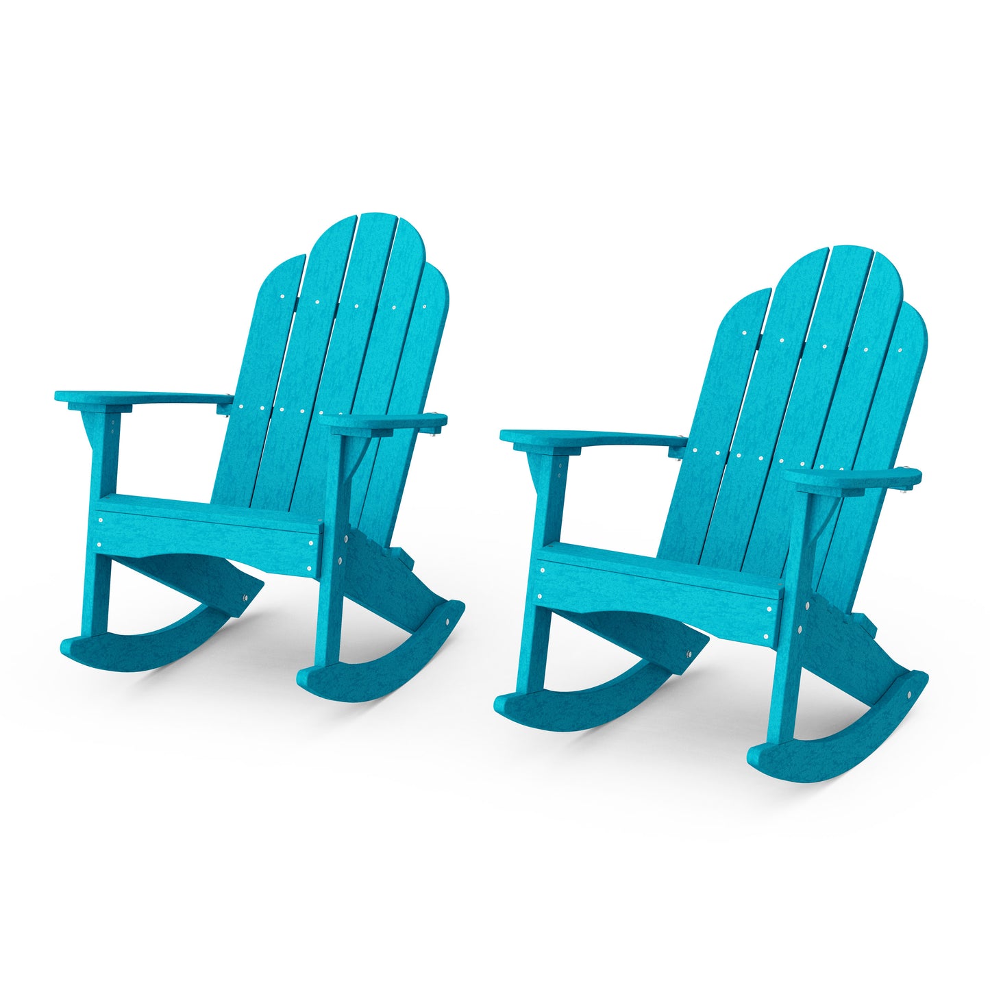 Classic Adirondack Rocking Chairs Set of 2