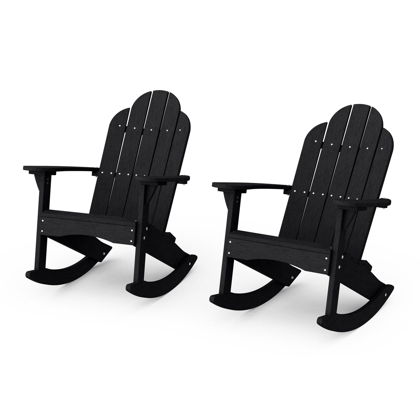 Classic Adirondack Rocking Chairs Set of 2