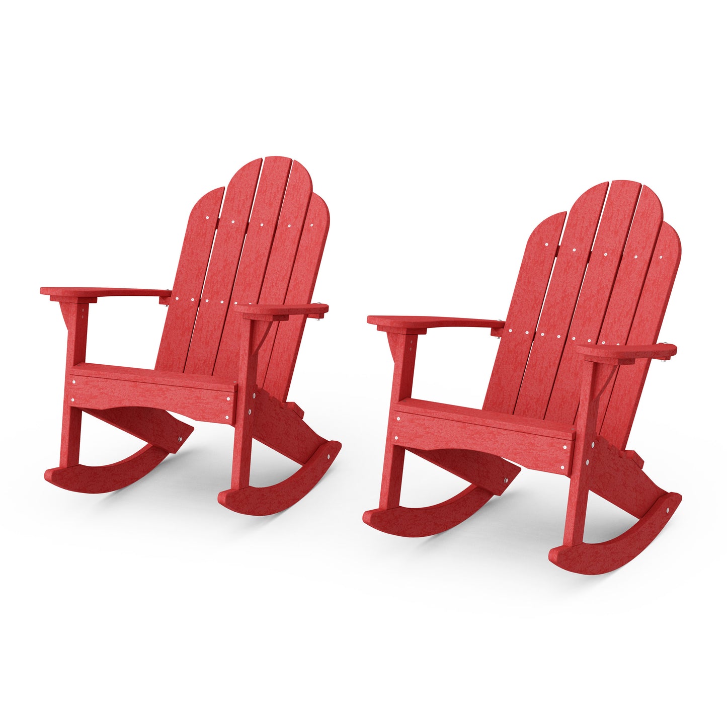 Classic Adirondack Rocking Chairs Set of 2