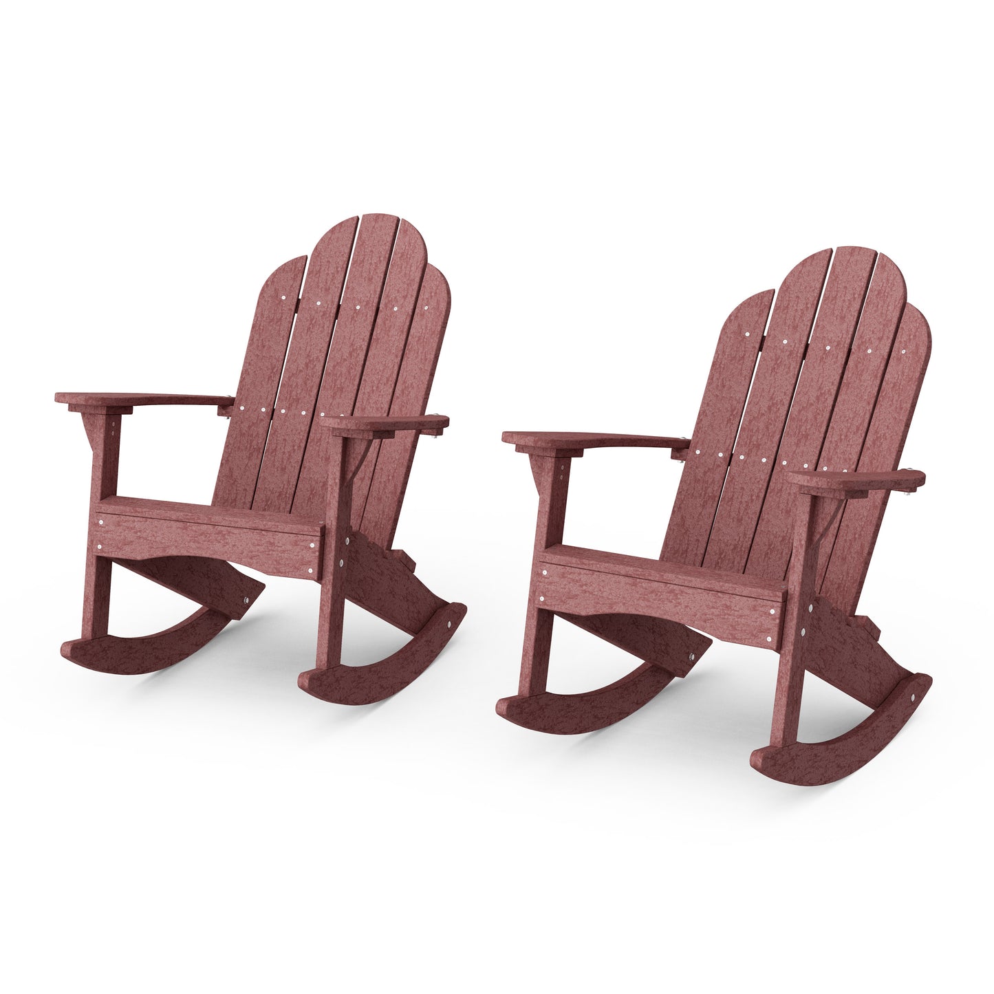 Classic Adirondack Rocking Chairs Set of 2