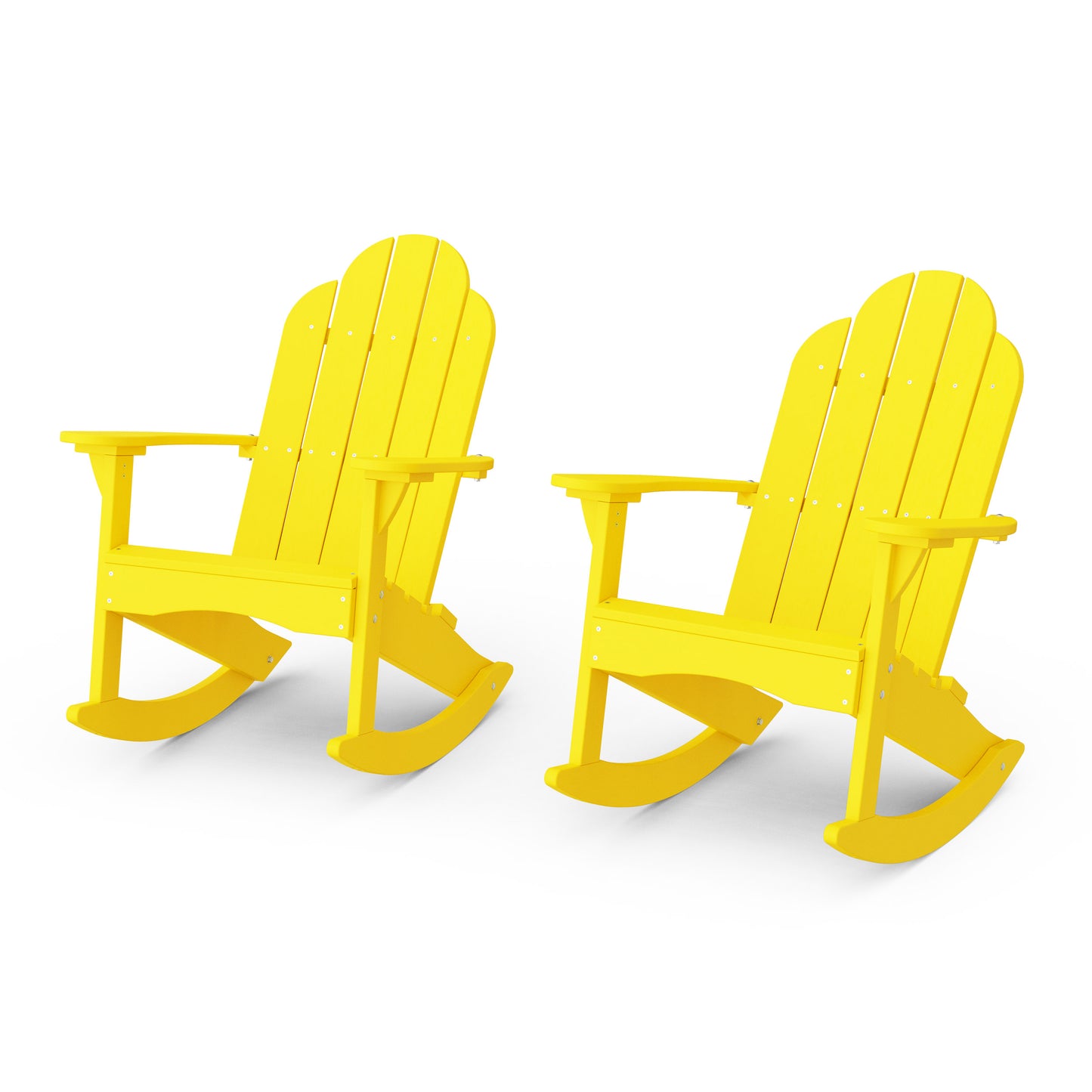 Classic Adirondack Rocking Chairs Set of 2