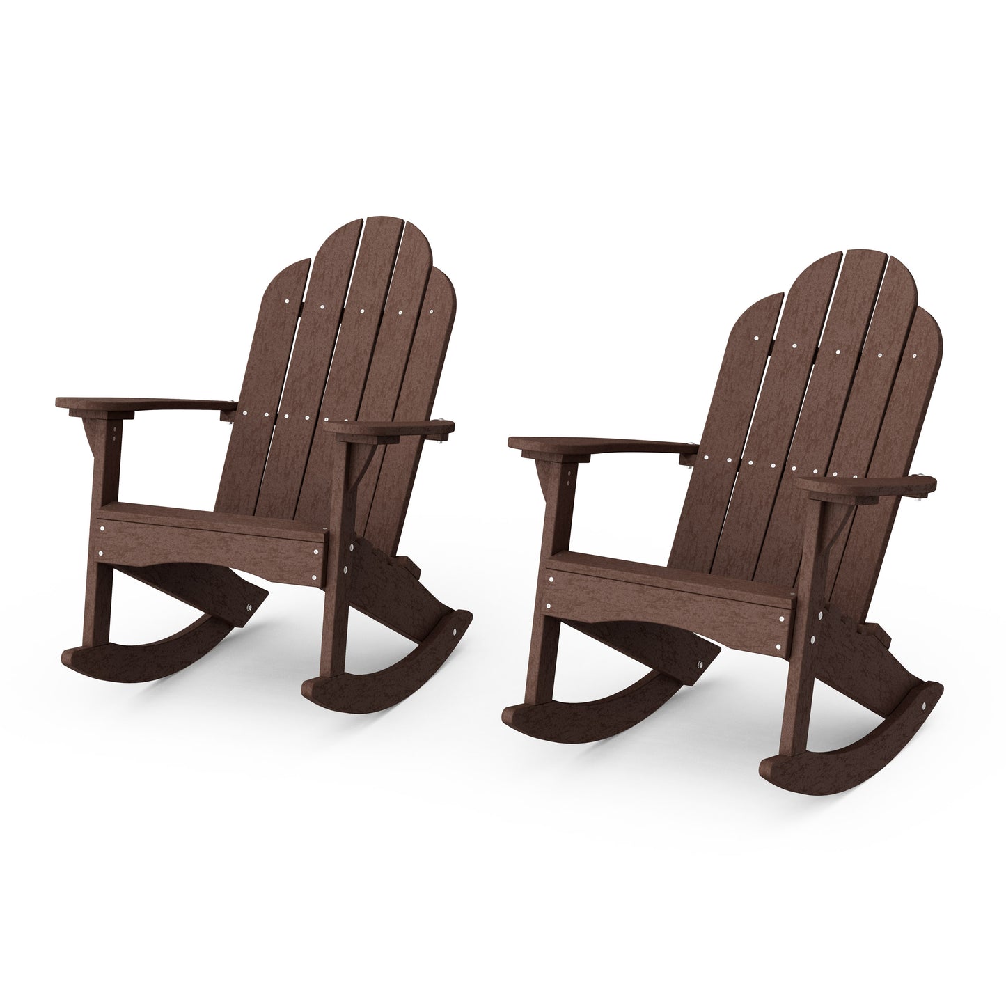 Classic Adirondack Rocking Chairs Set of 2